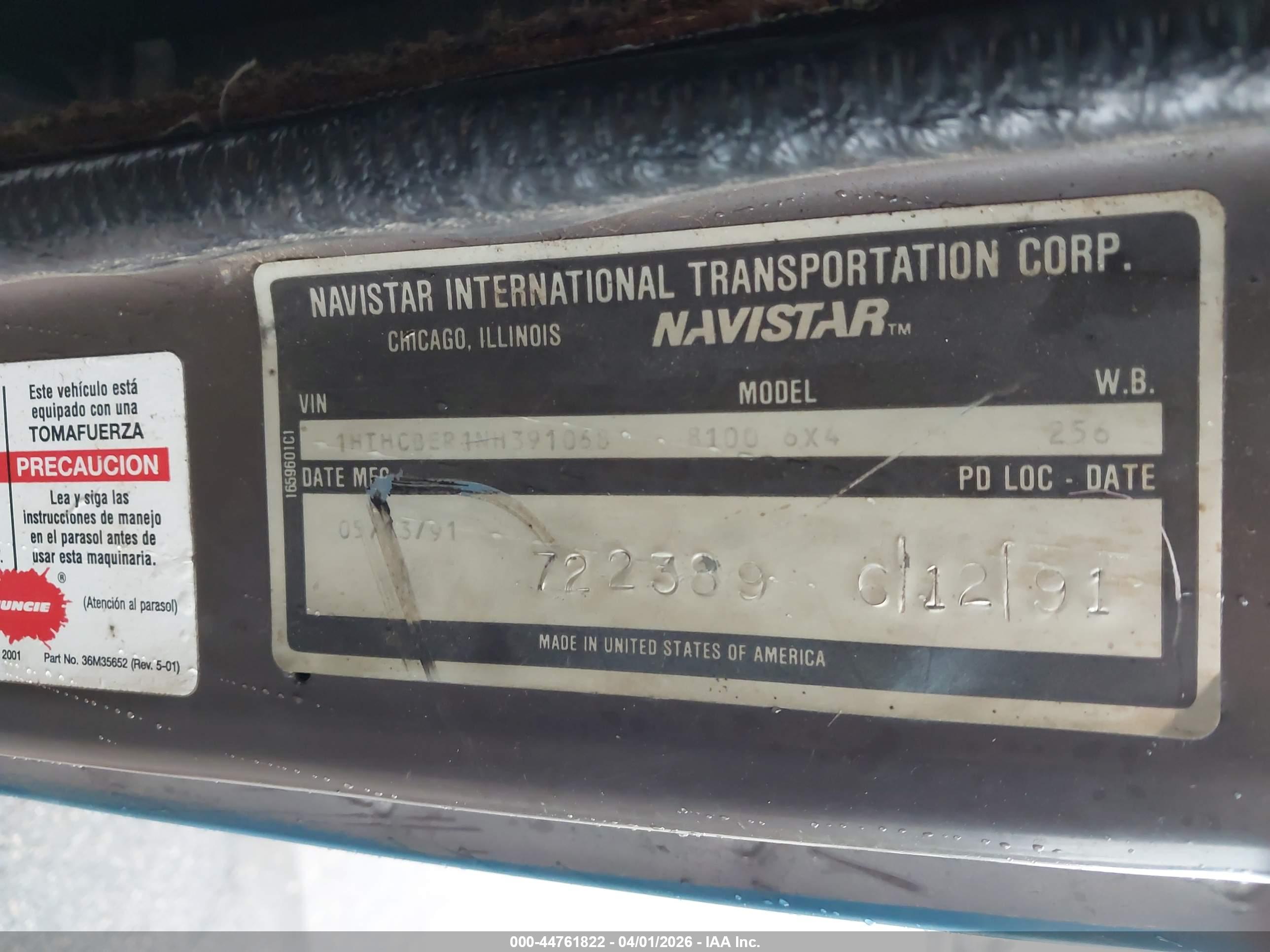 INTERNATIONAL 8000 image 9