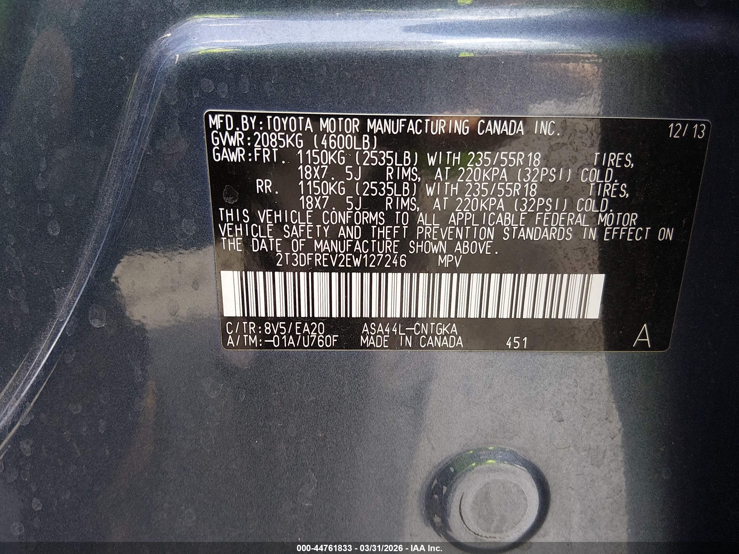 TOYOTA RAV4 image 9