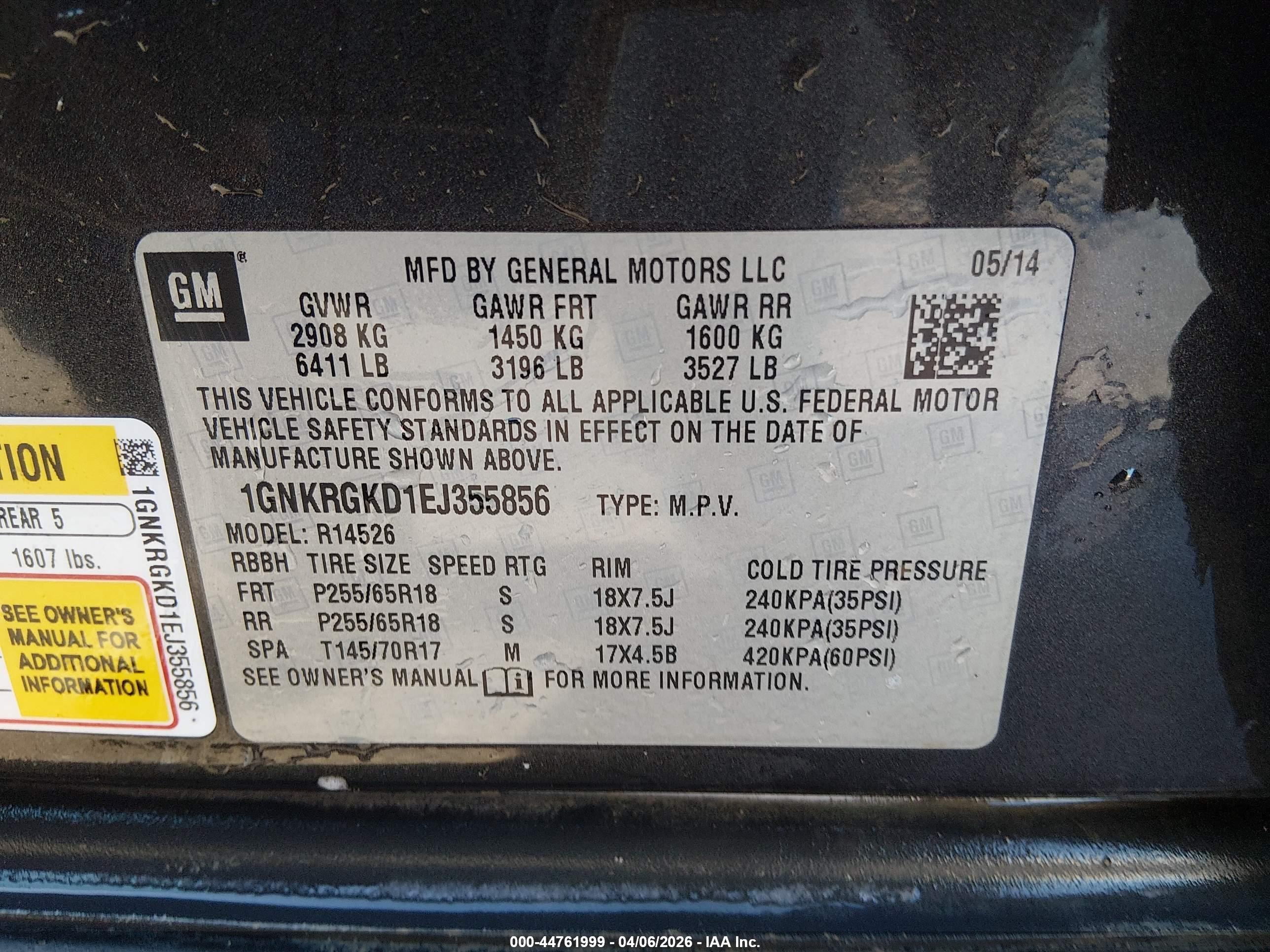 CHEVROLET TRAVERSE image 9