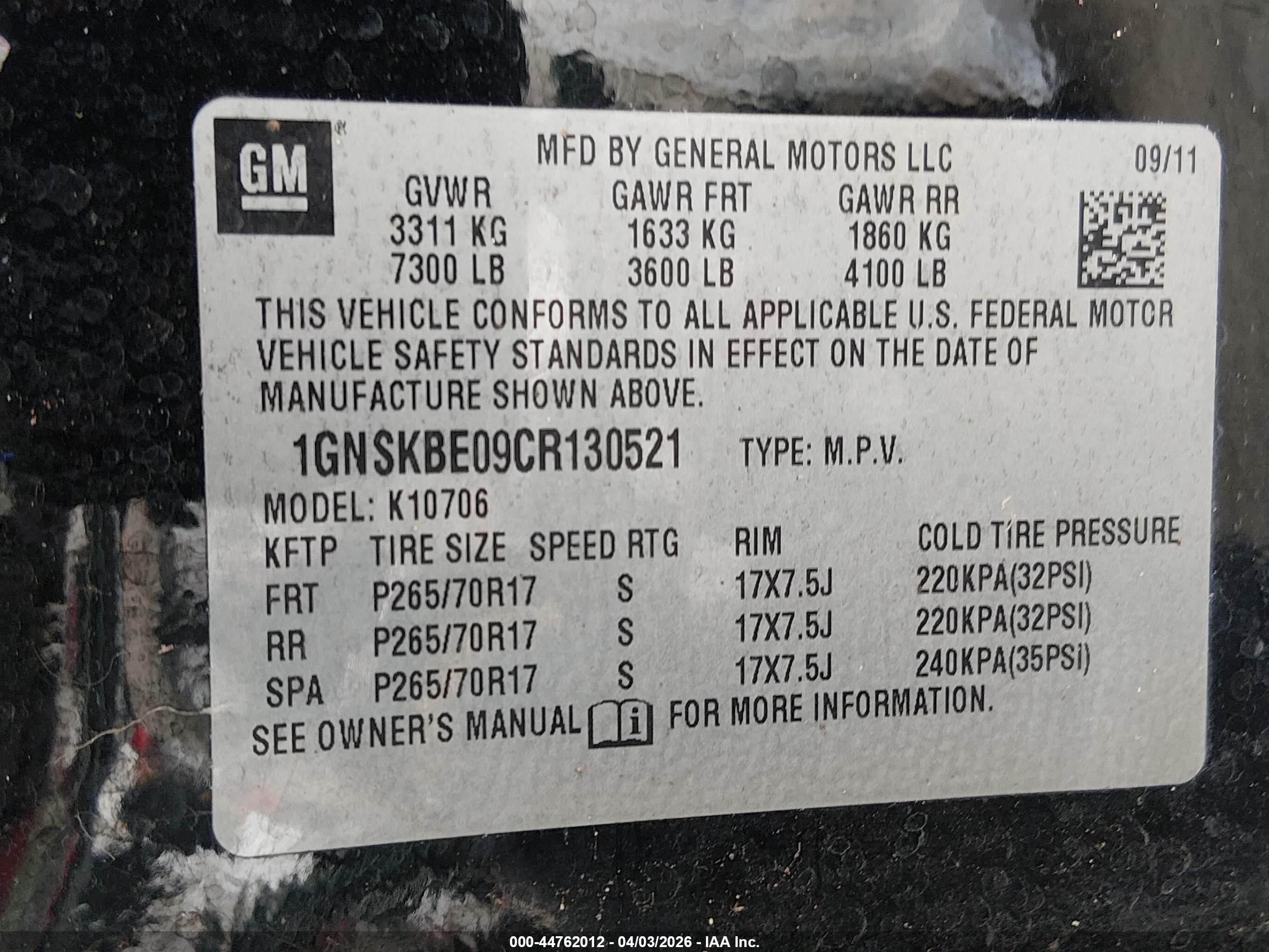 CHEVROLET TAHOE image 9