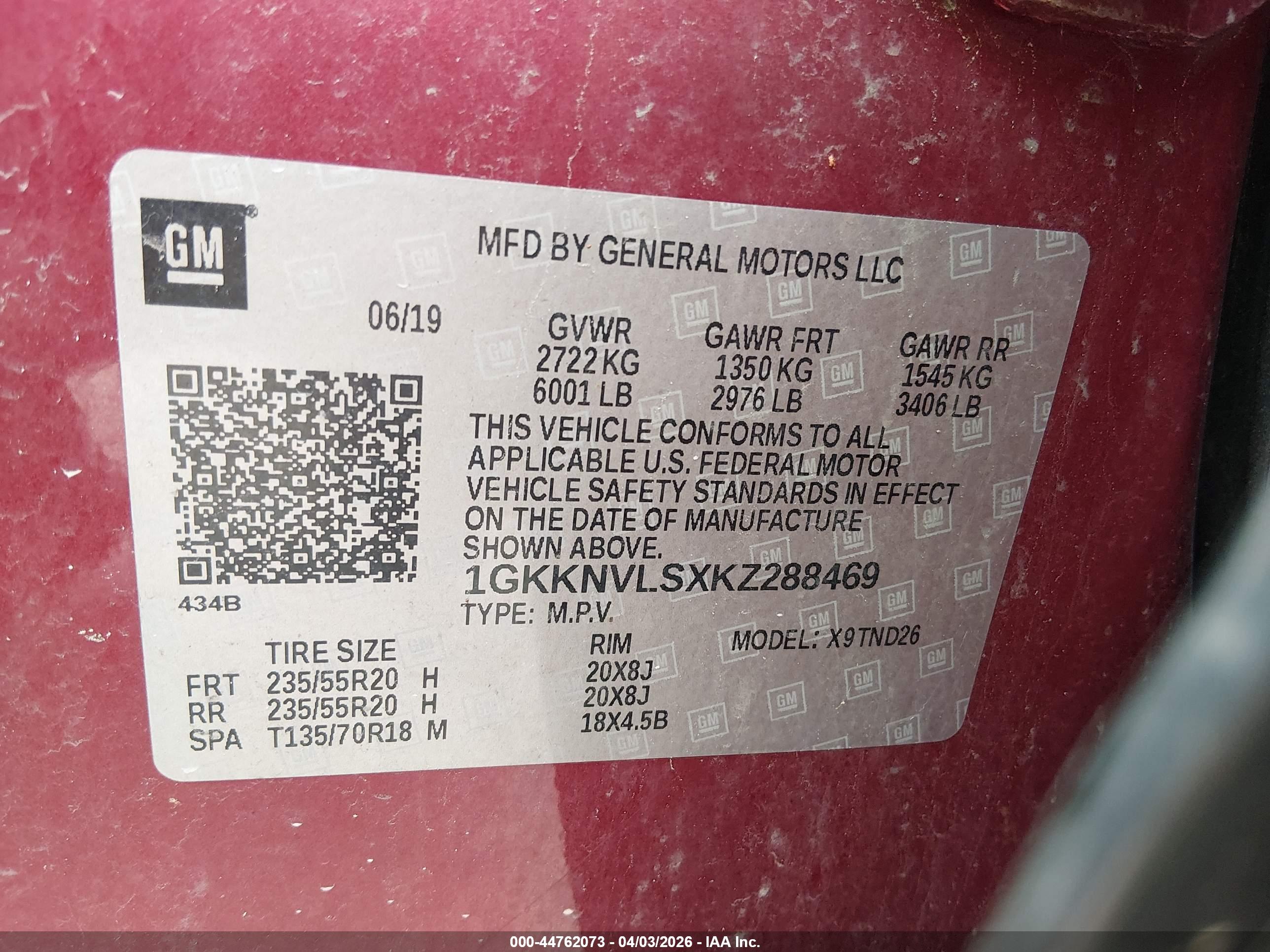 GMC ACADIA image 9