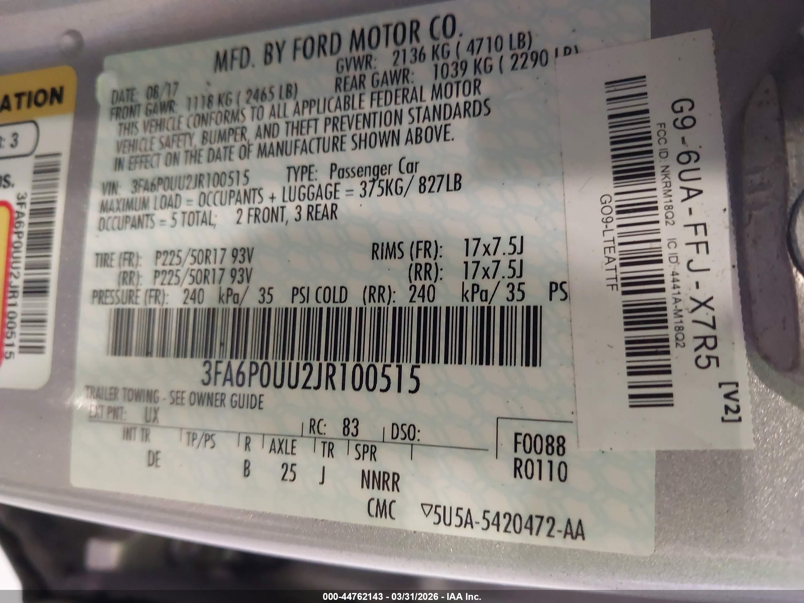 FORD FUSION image 9
