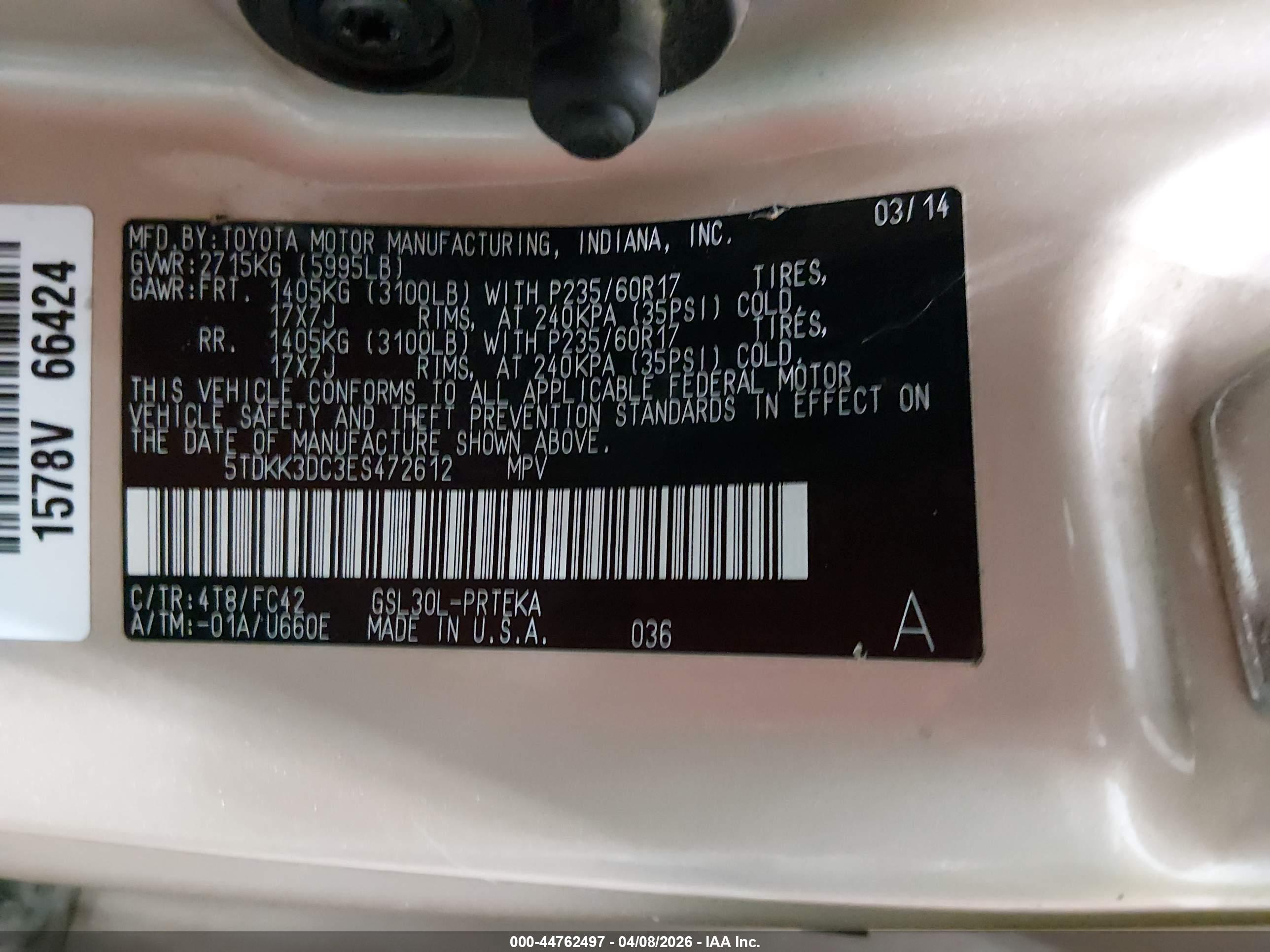 TOYOTA SIENNA image 9