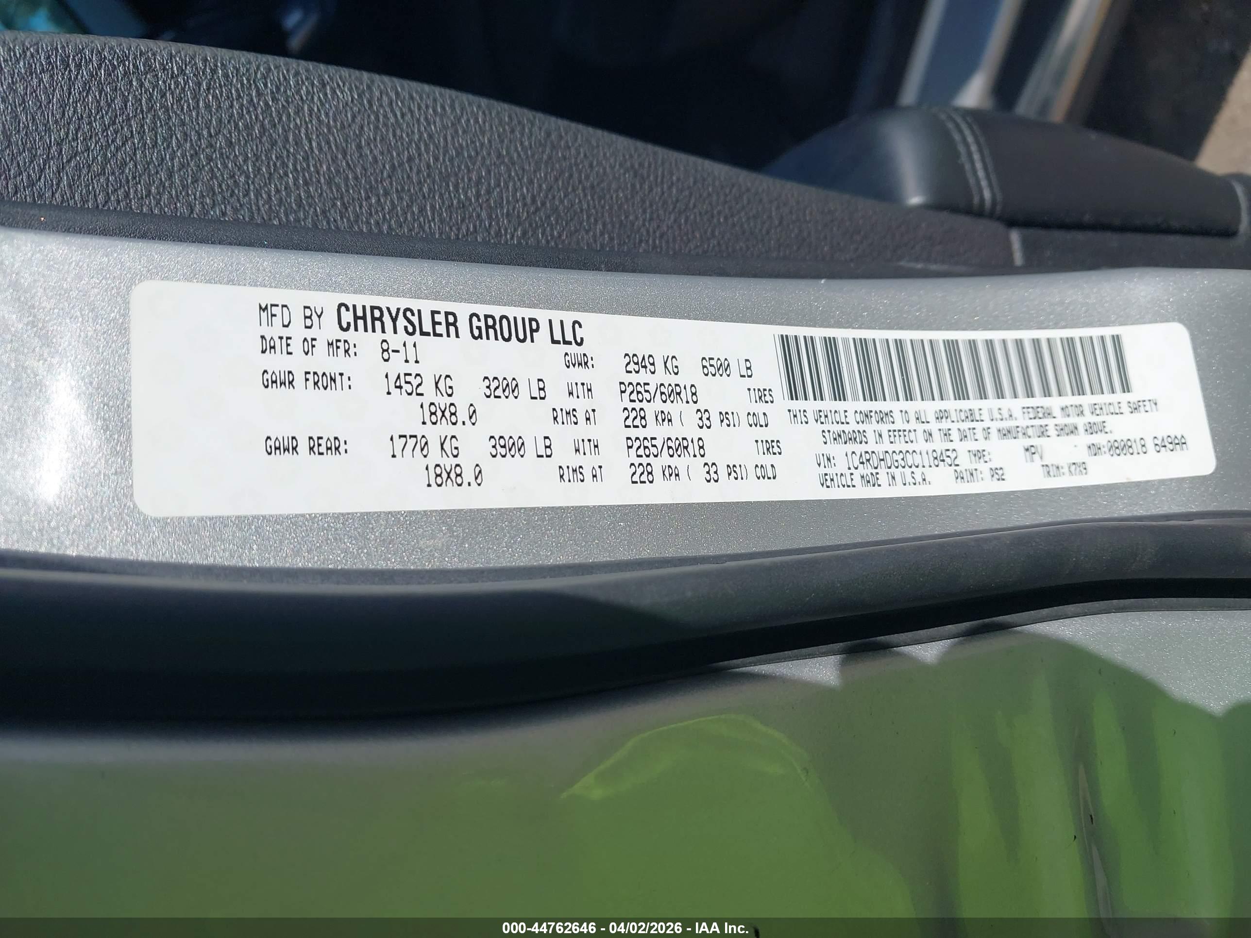 DODGE DURANGO image 9