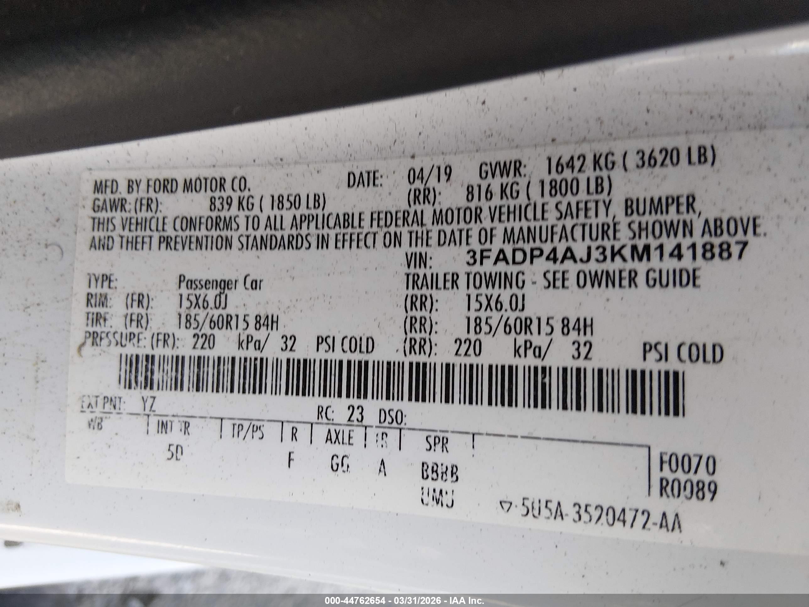 FORD FIESTA image 9