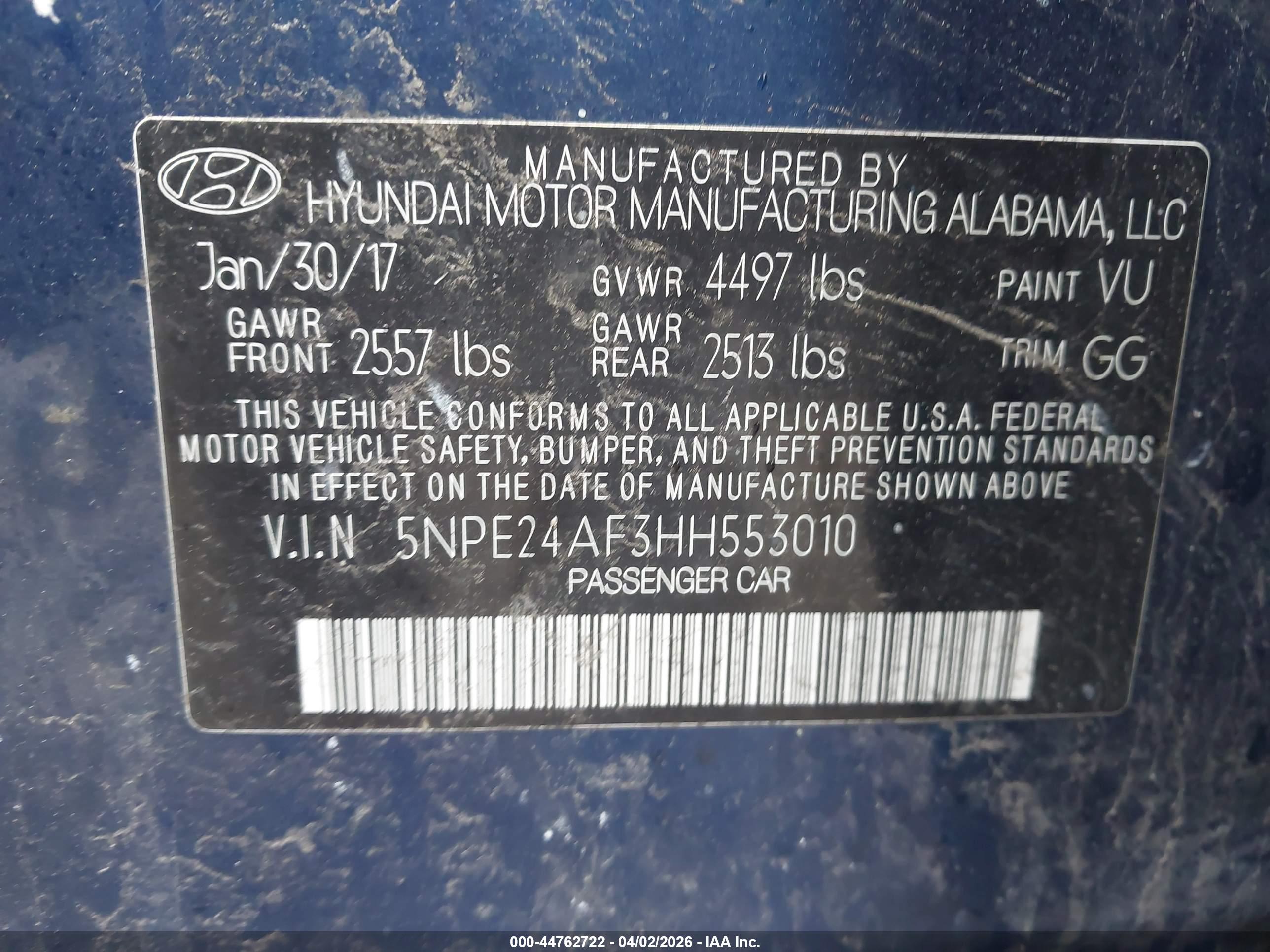 HYUNDAI SONATA image 9