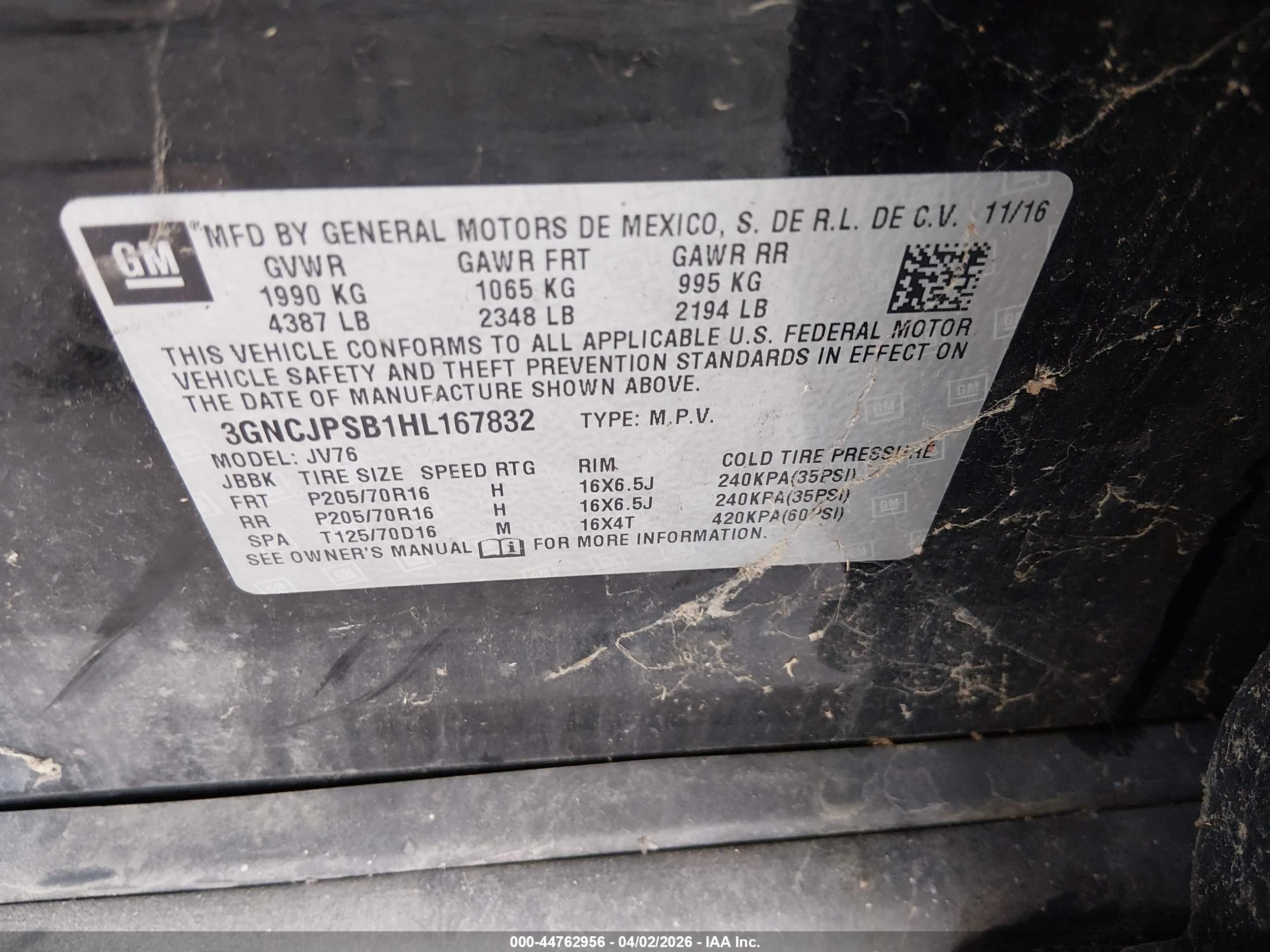 CHEVROLET TRAX image 9