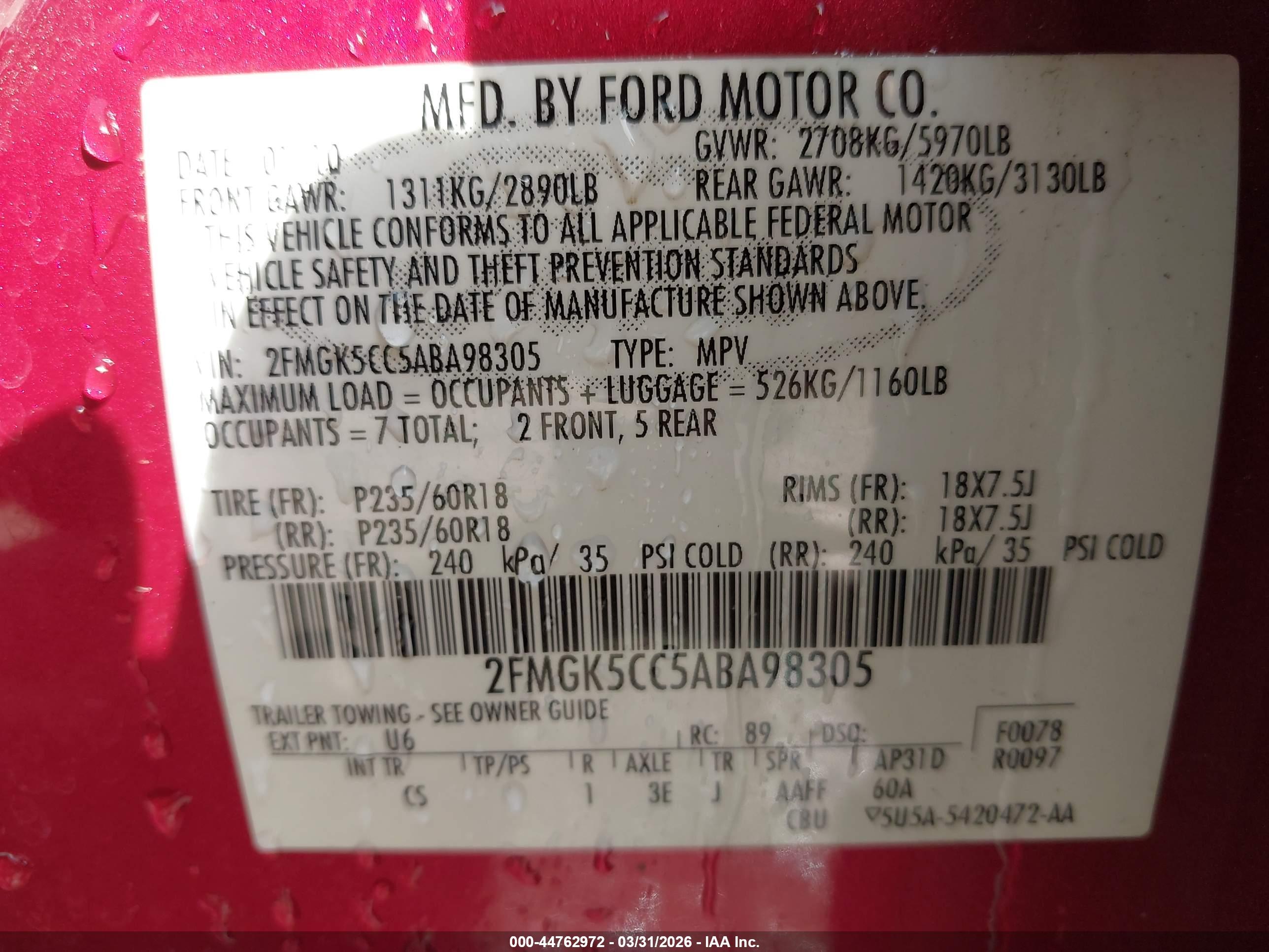 FORD FLEX image 9