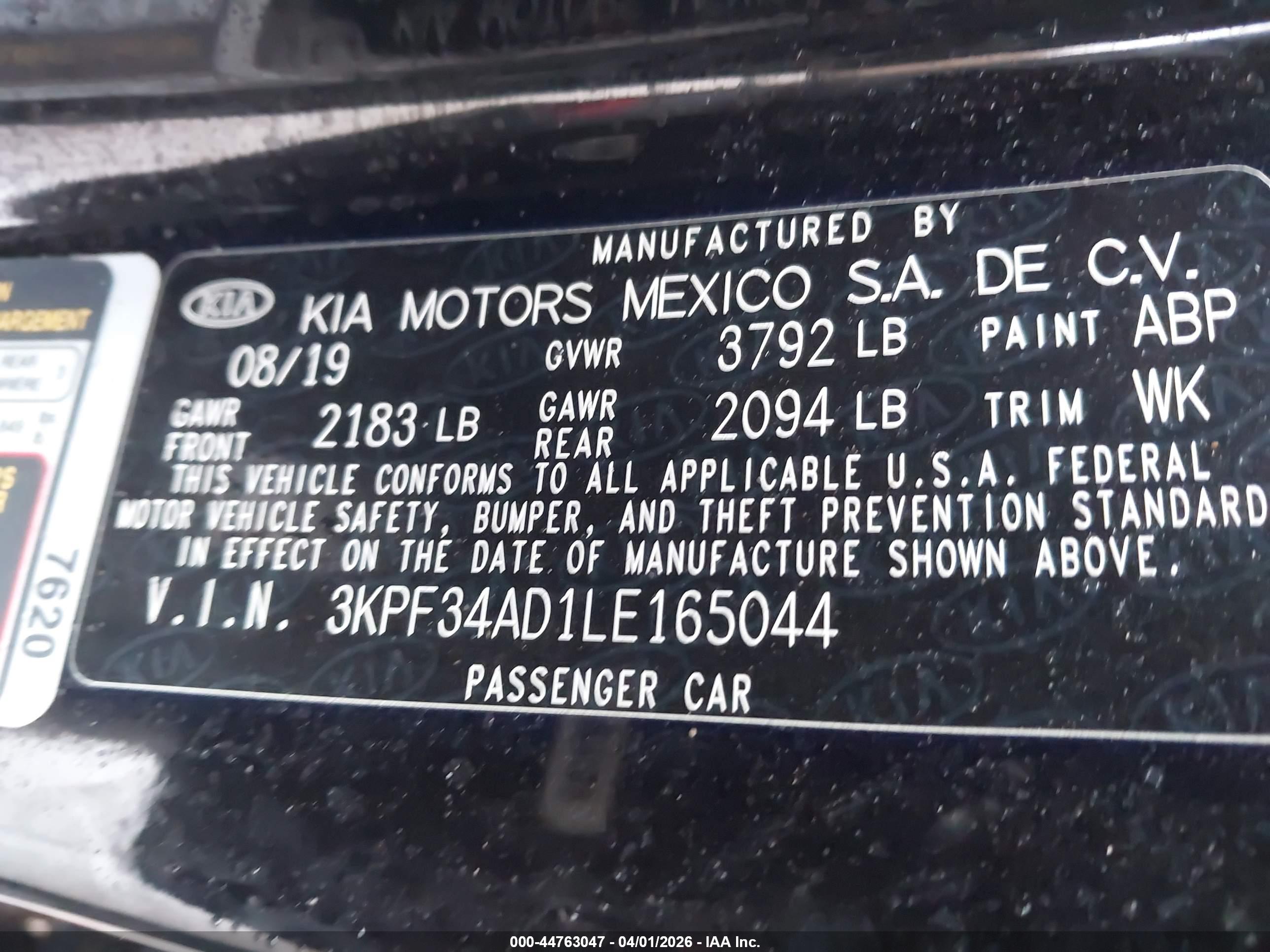 KIA FORTE image 9