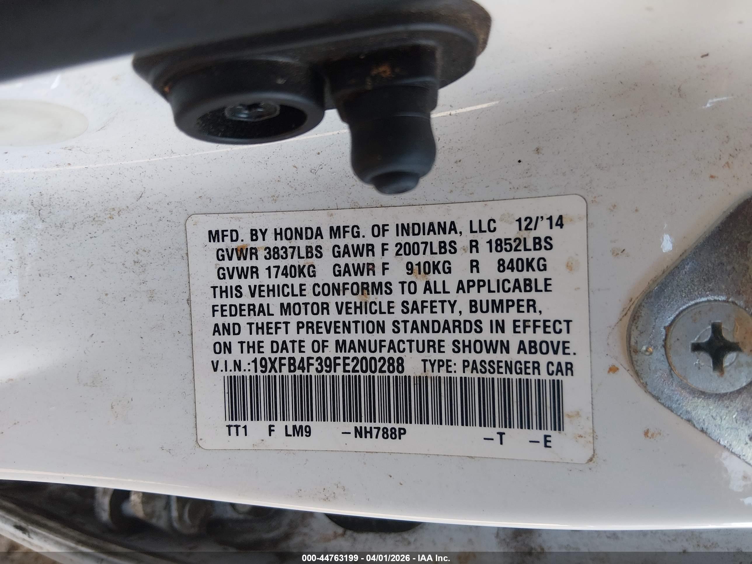 HONDA CIVIC image 9