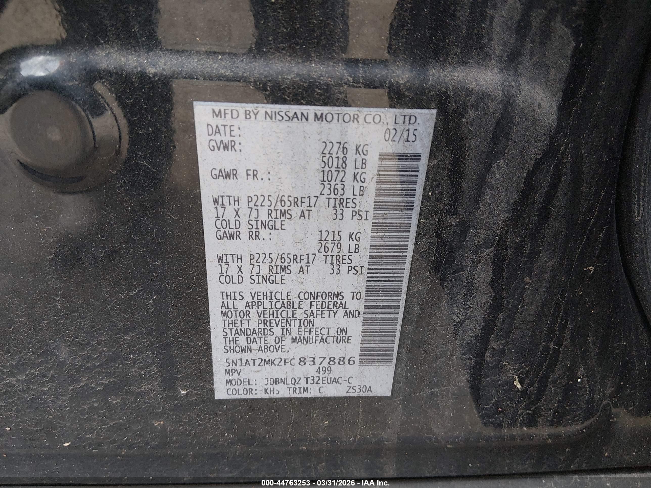 NISSAN ROGUE image 9