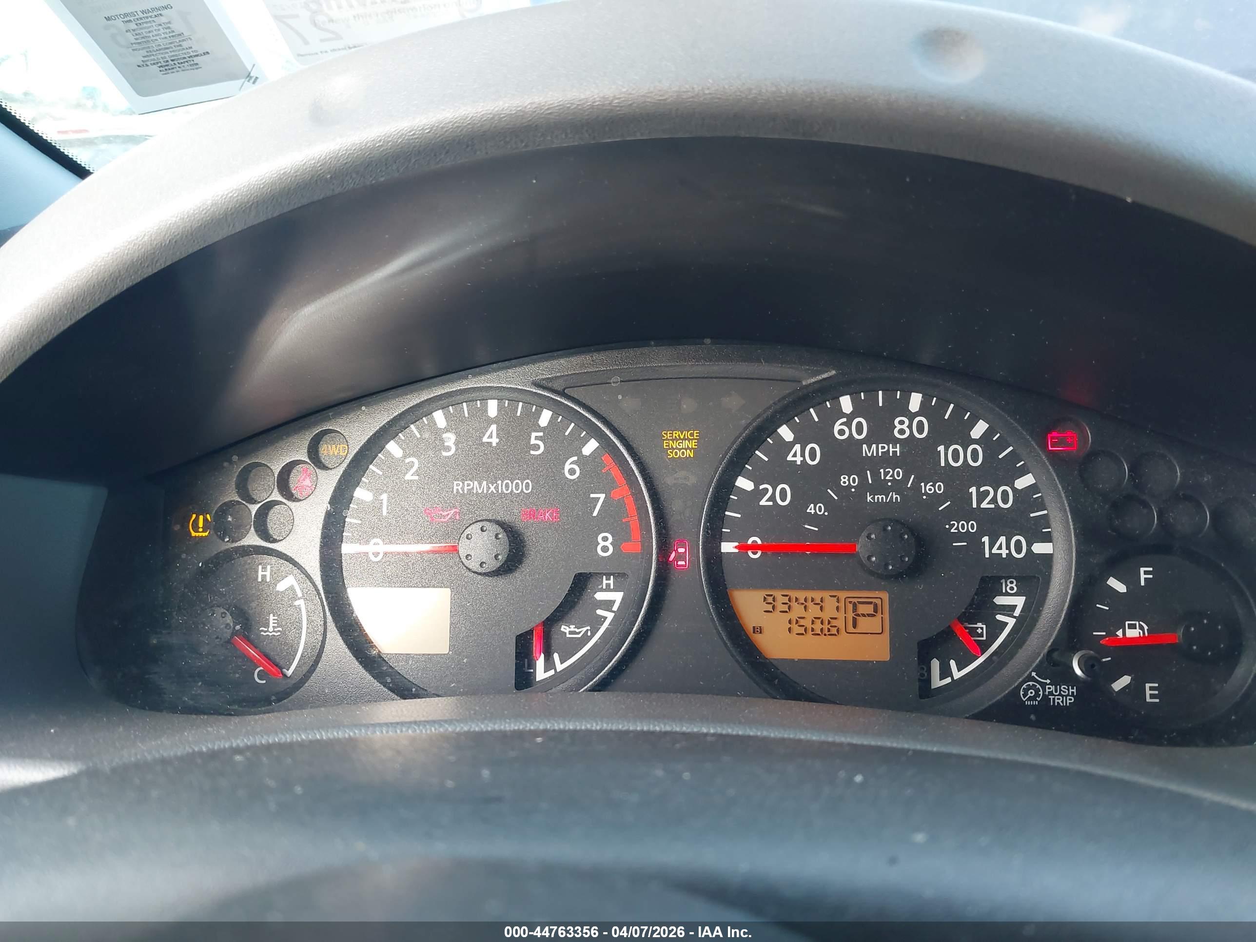 NISSAN XTERRA image 7