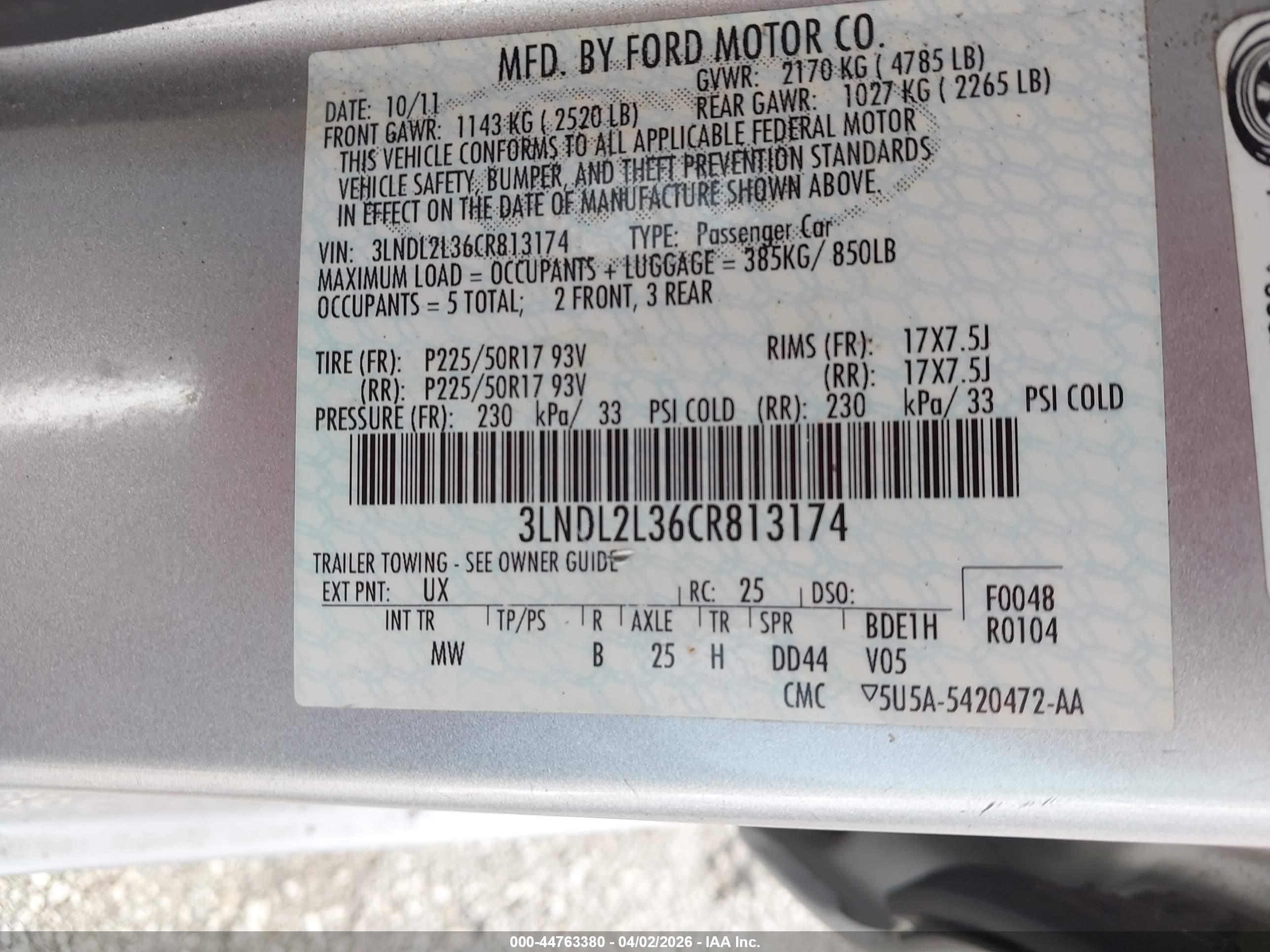 LINCOLN MKZ image 9