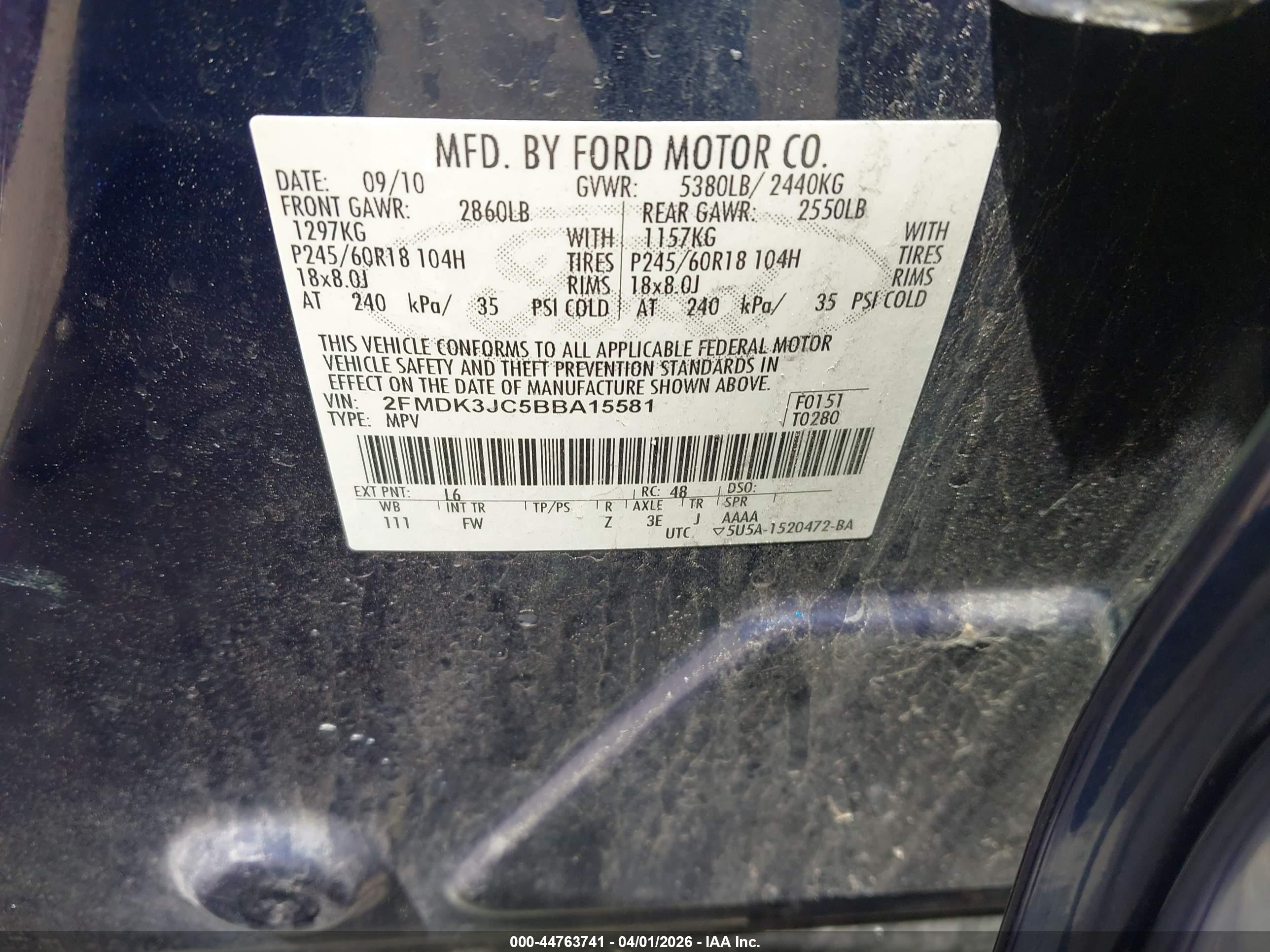 FORD EDGE image 9