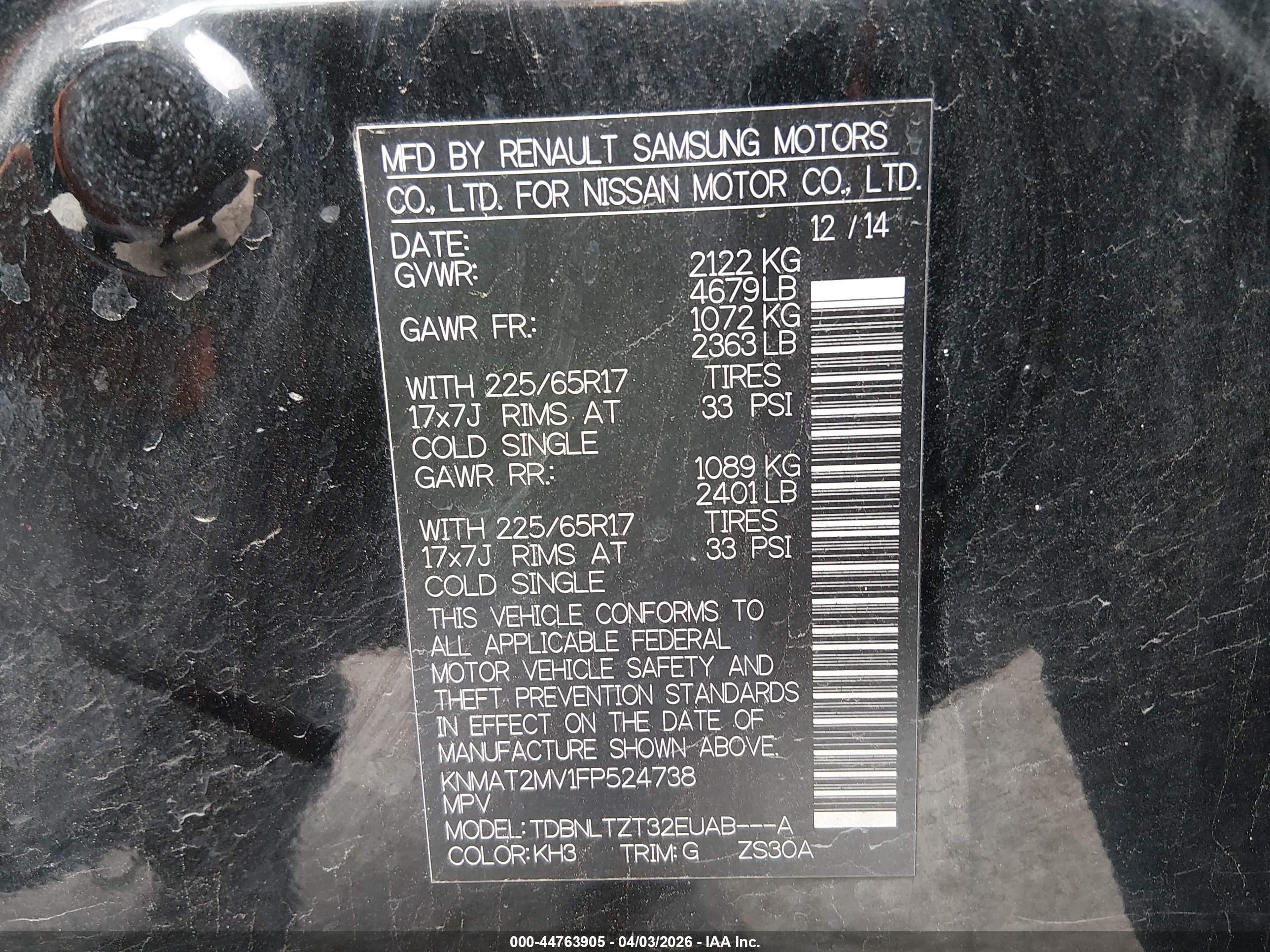 NISSAN ROGUE image 9