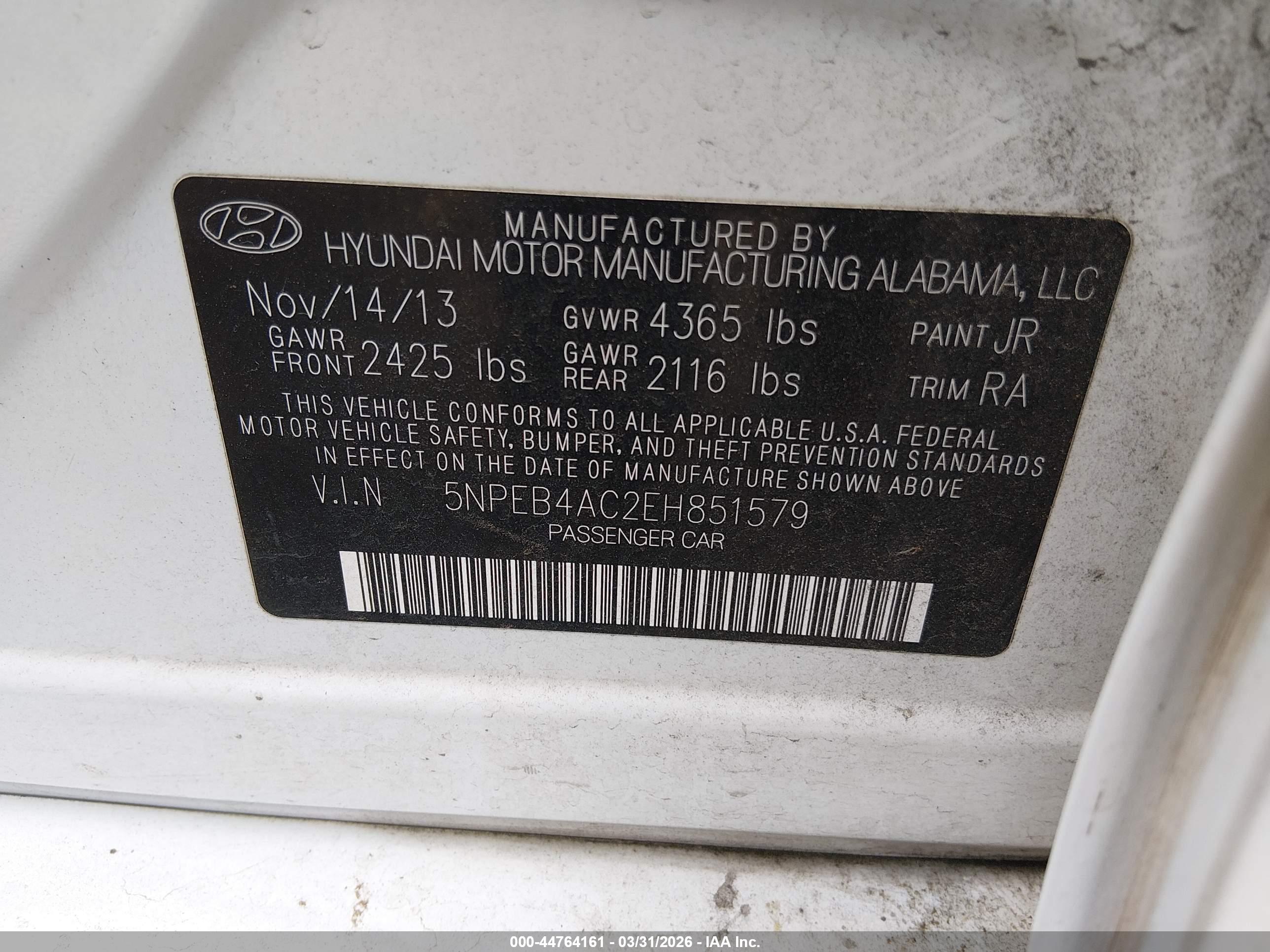 HYUNDAI SONATA image 9