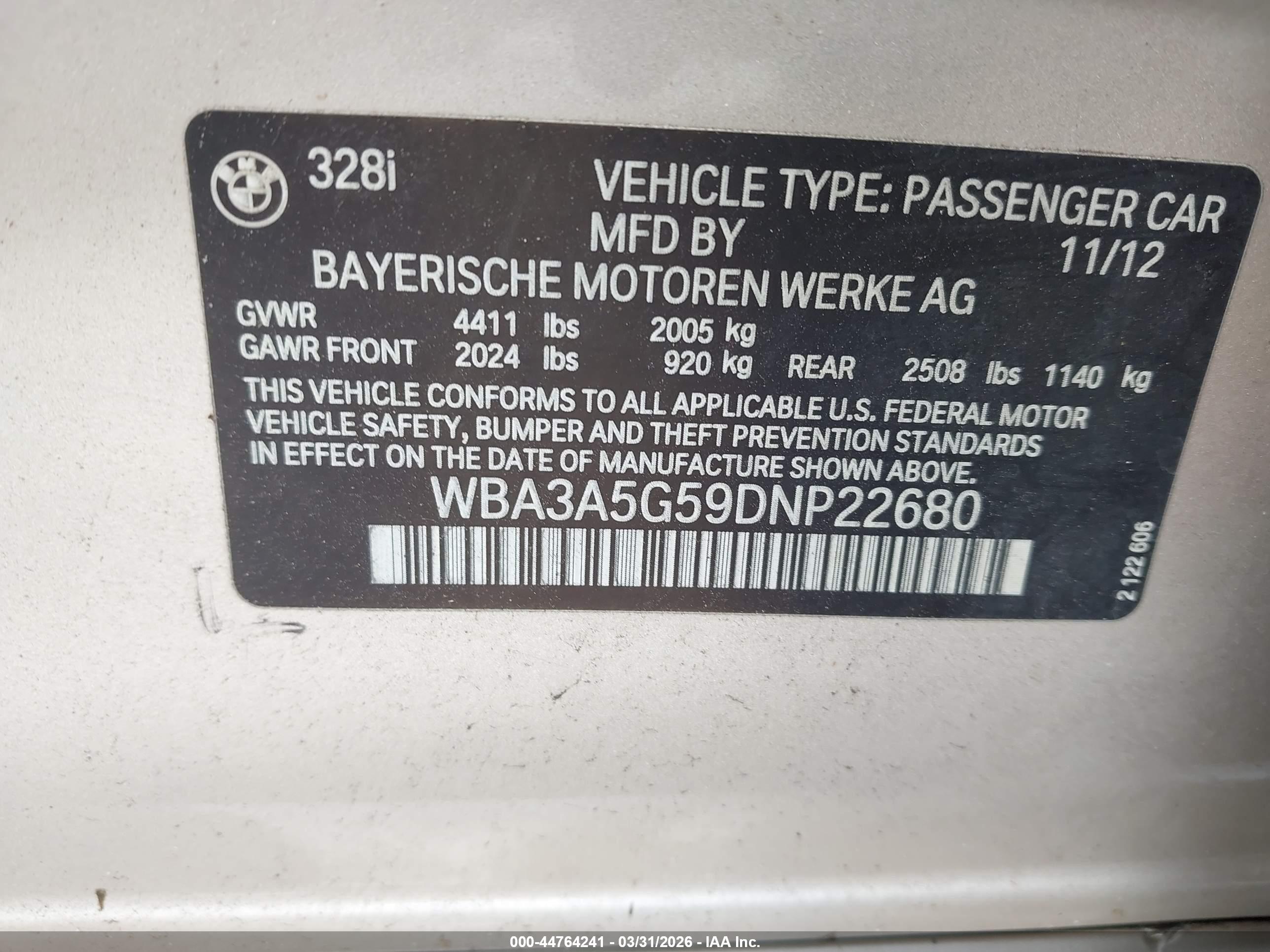 BMW 328I image 9