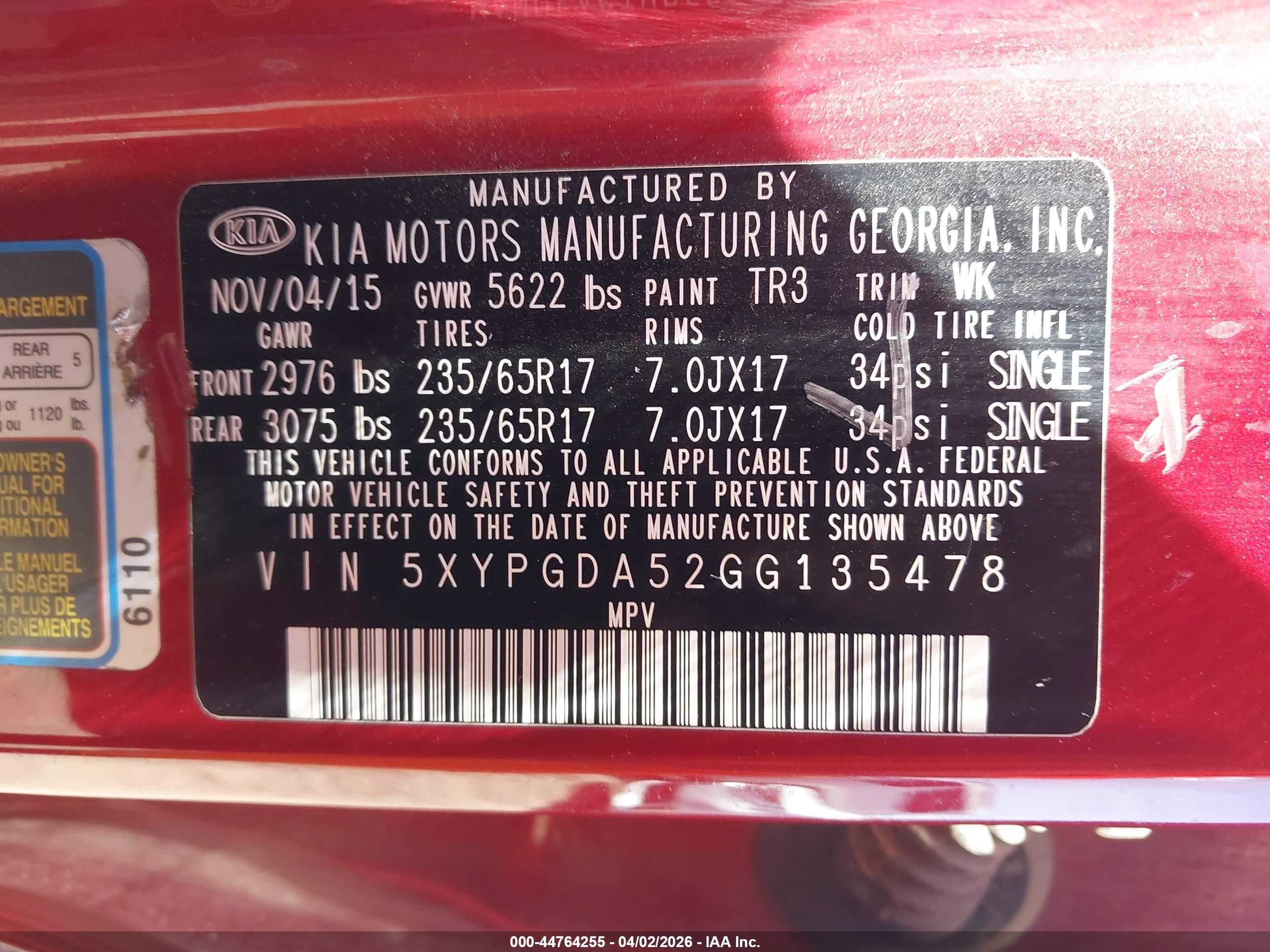 KIA SORENTO image 9