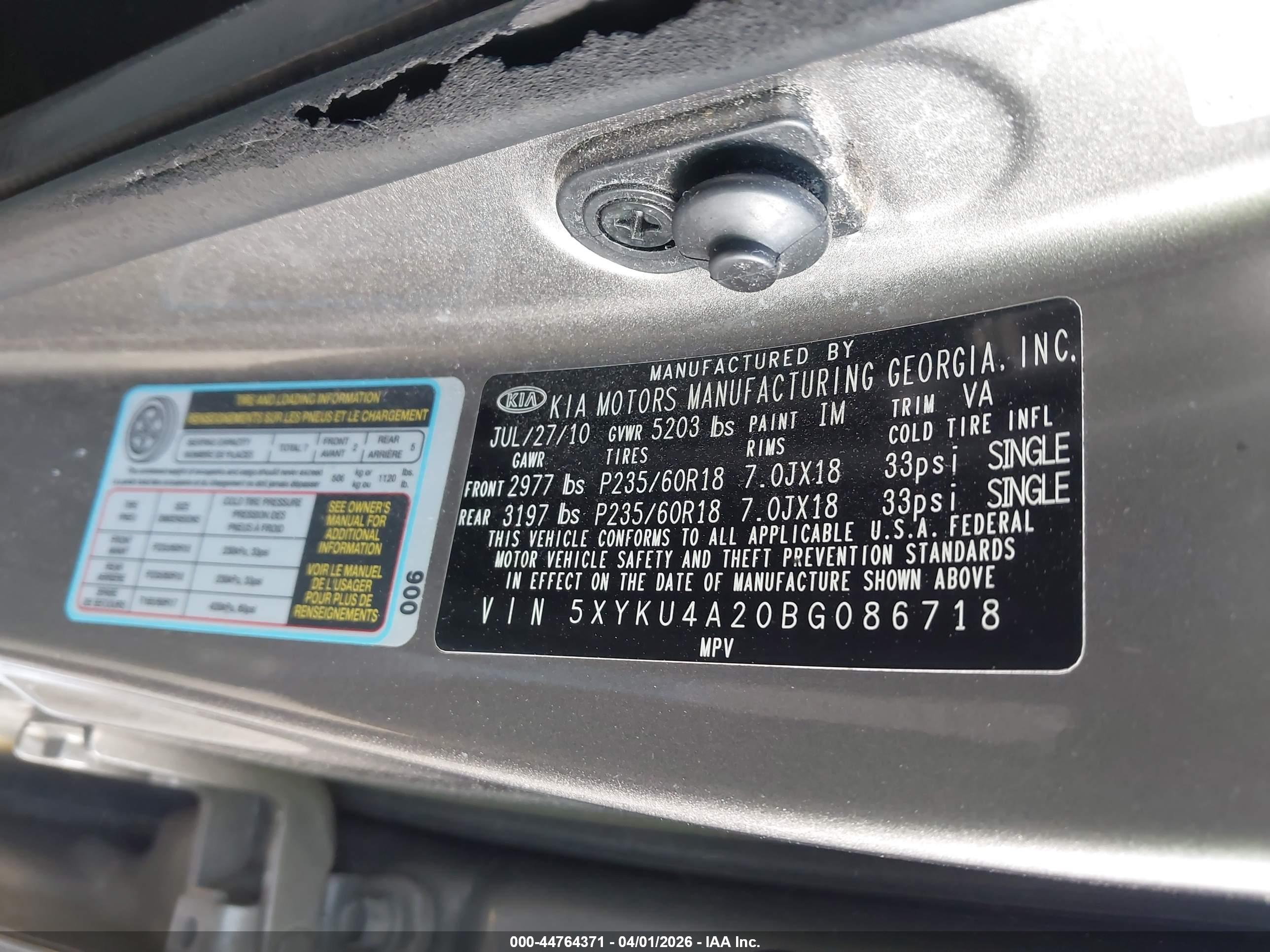 KIA SORENTO image 9