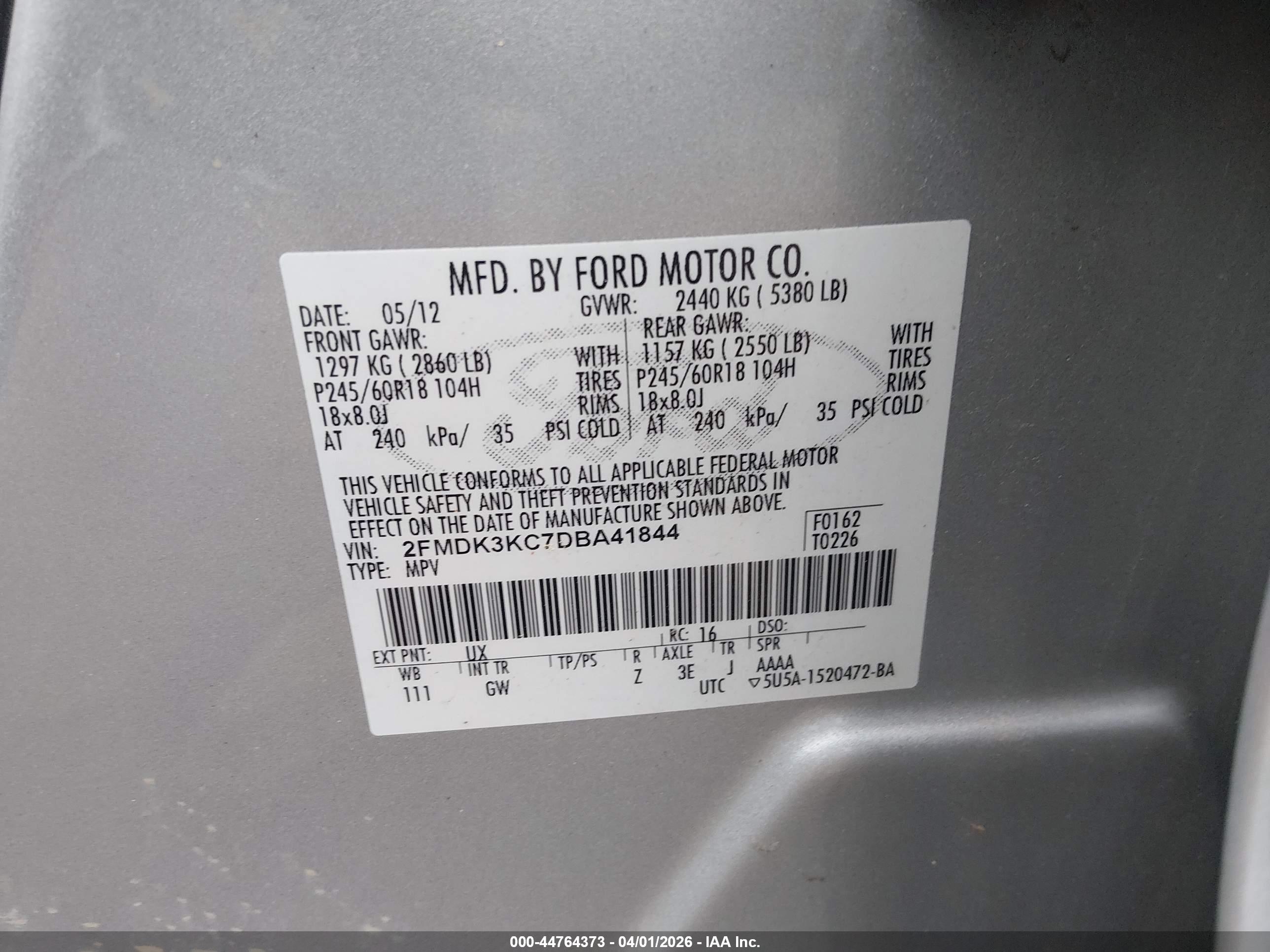 FORD EDGE image 9