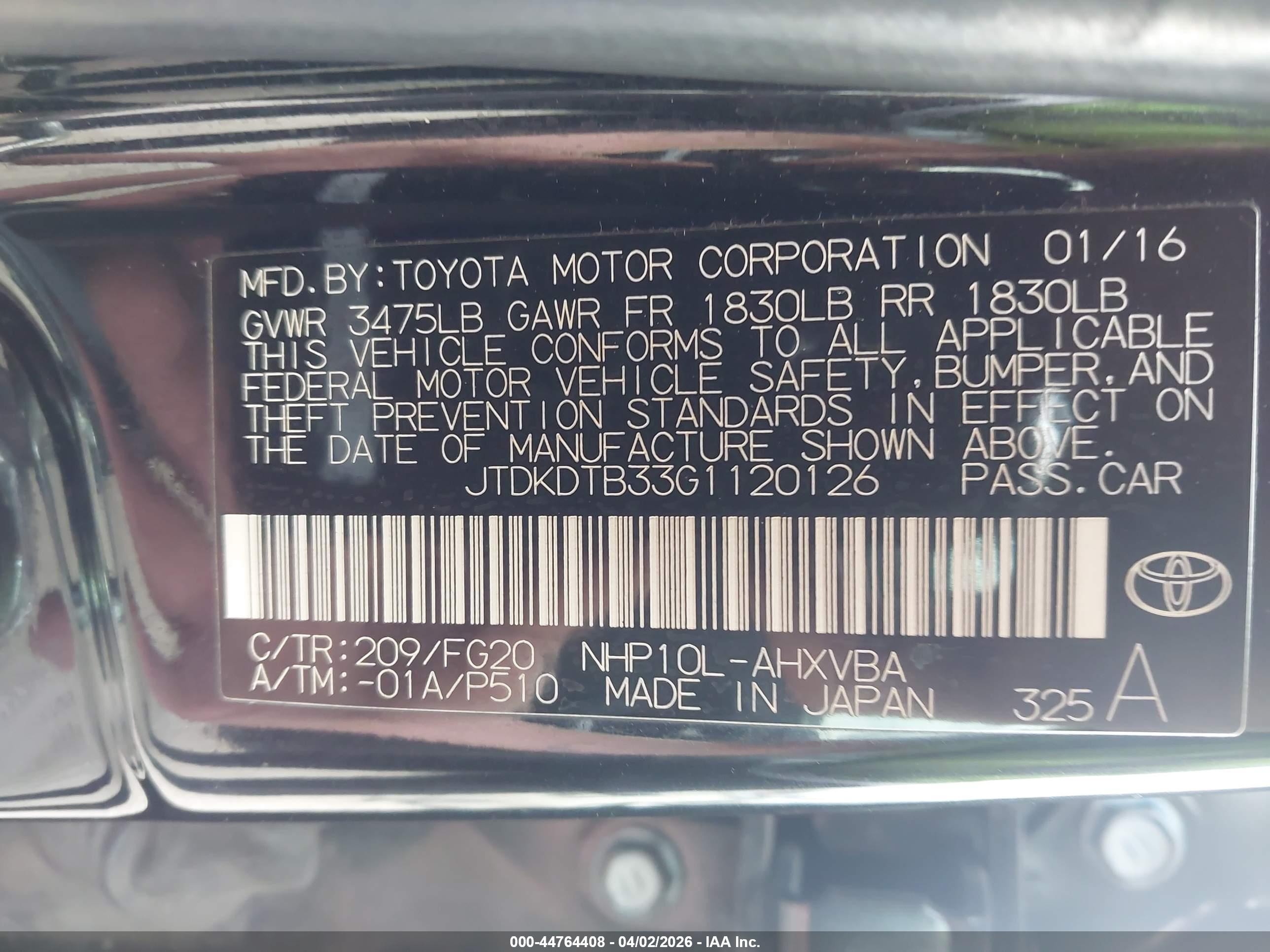 TOYOTA PRIUS image 9