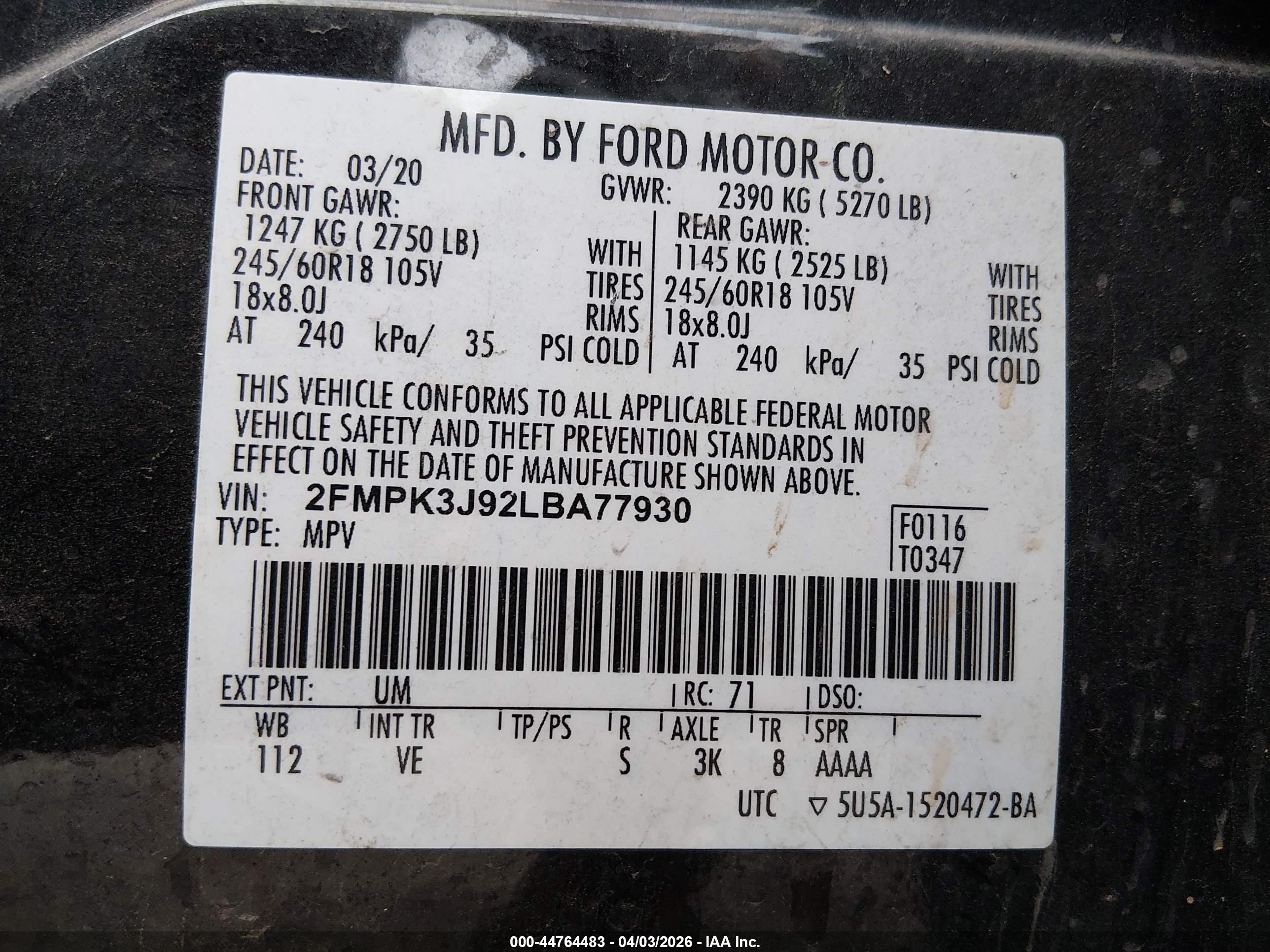 FORD EDGE image 9