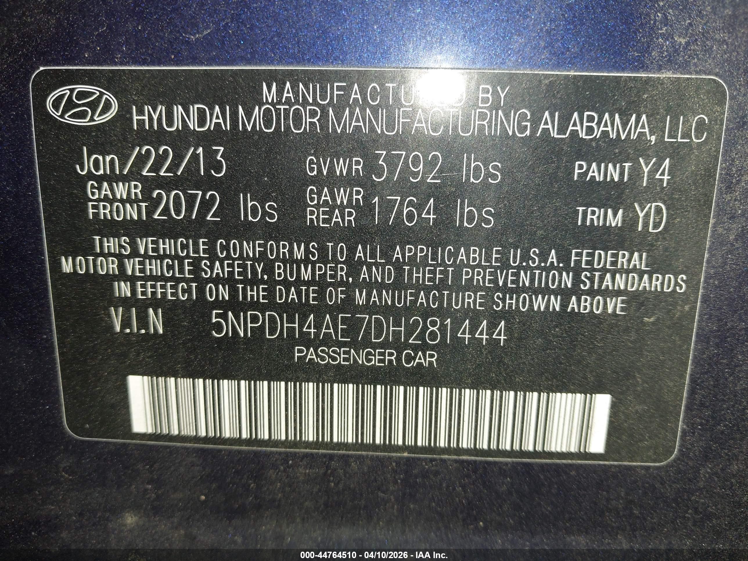 HYUNDAI ELANTRA image 9