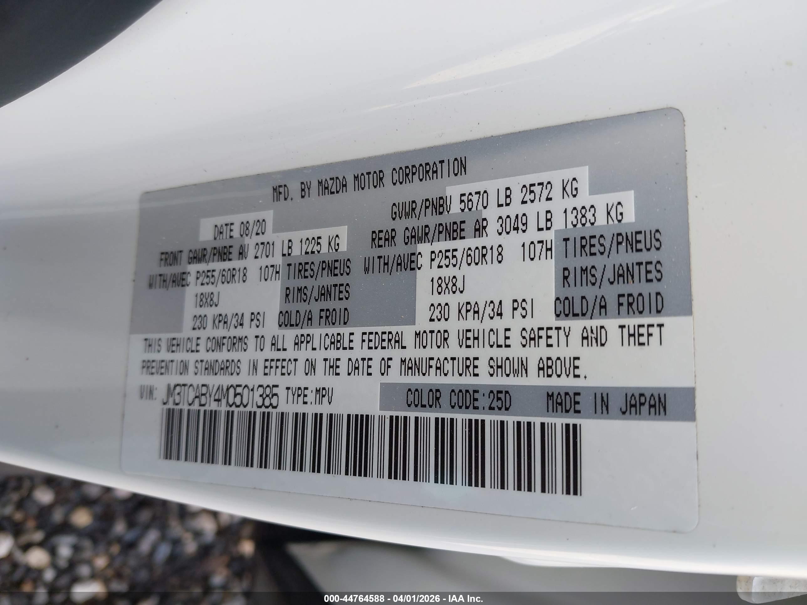 MAZDA CX-9 image 9