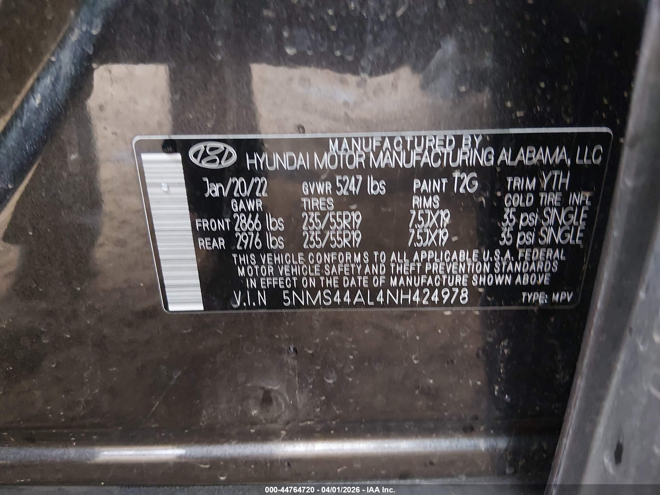 HYUNDAI SANTA image 9