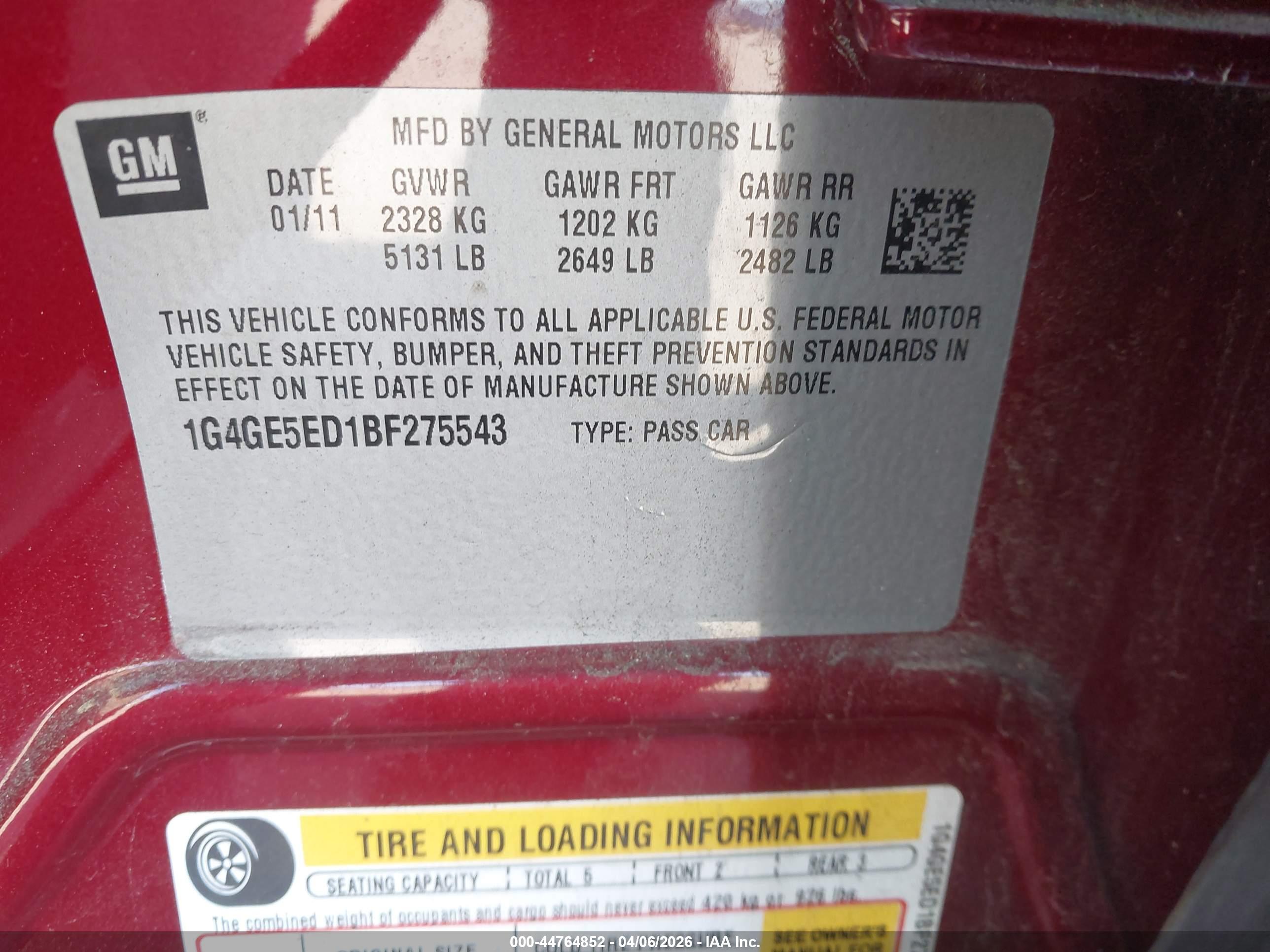 BUICK LACROSSE image 9