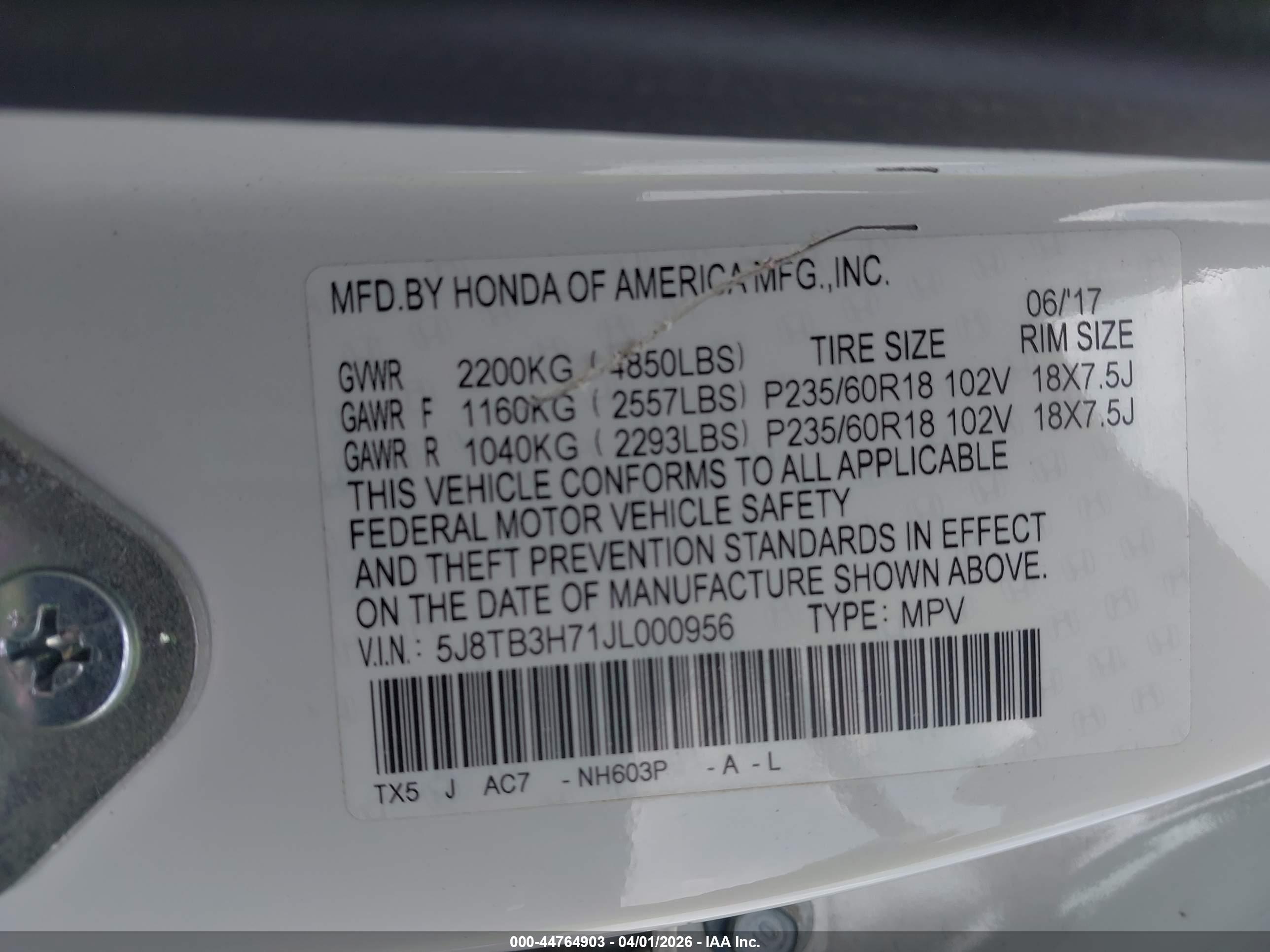 ACURA RDX image 9