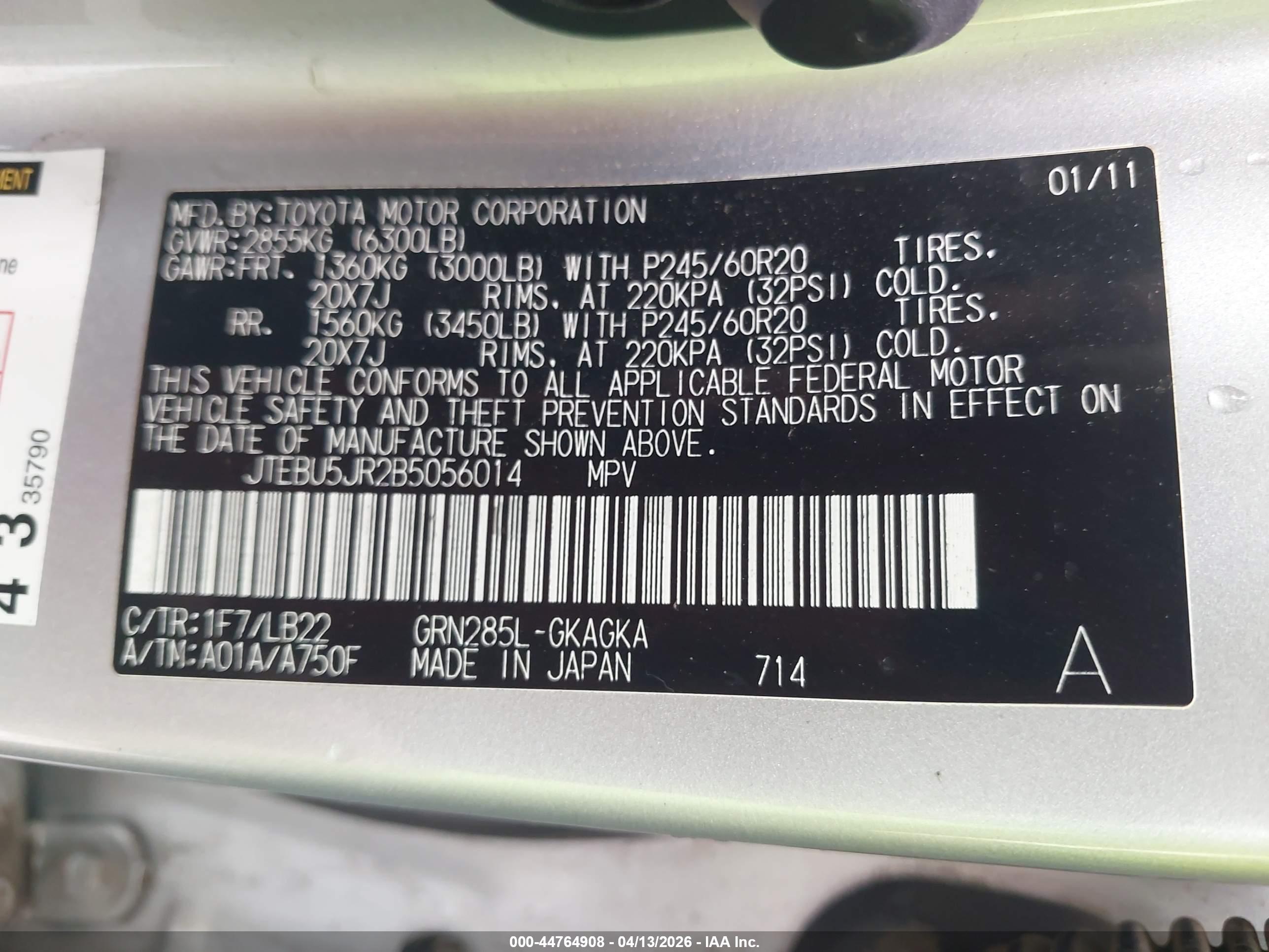 TOYOTA 4RUNNER image 9
