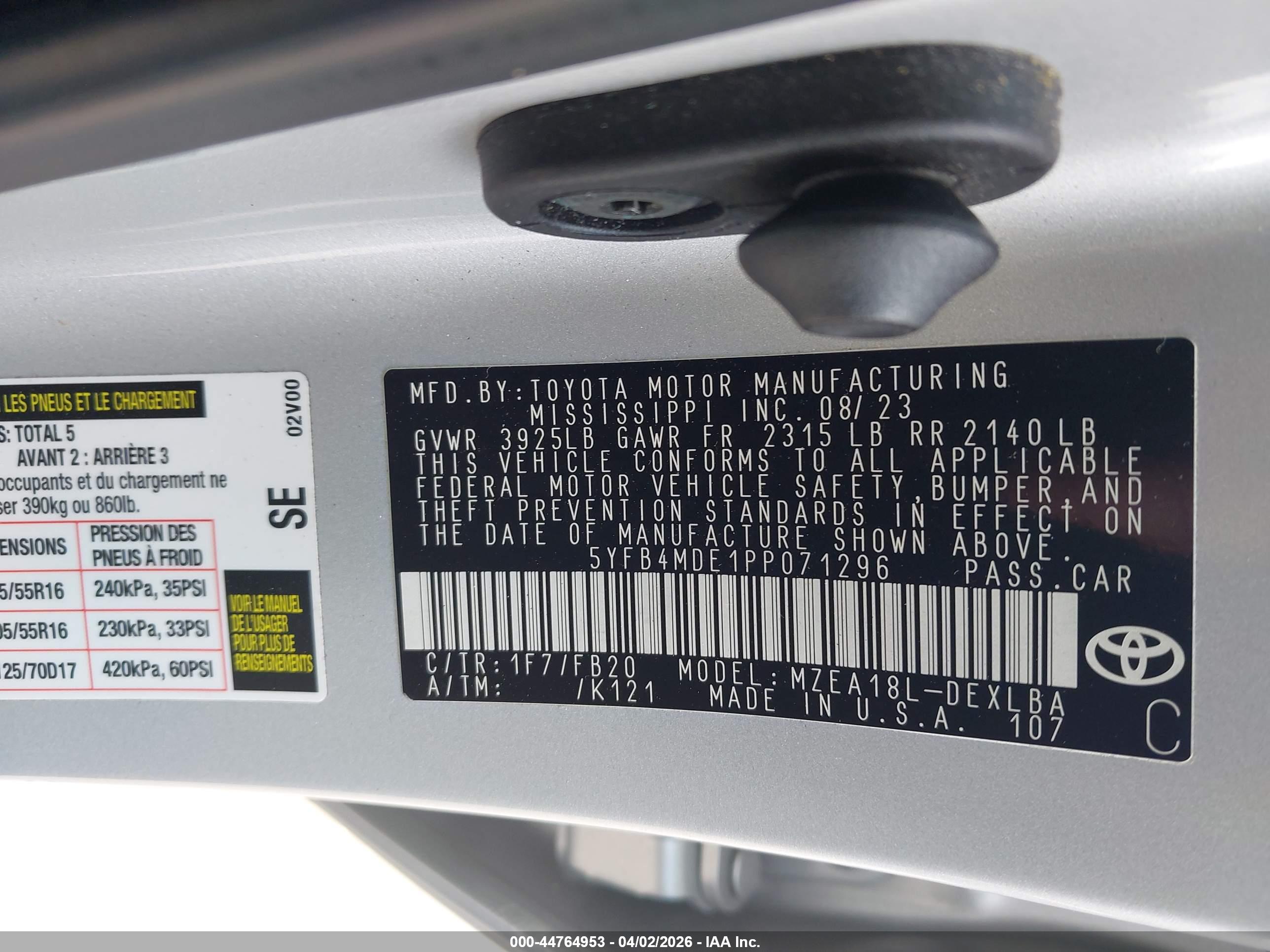 TOYOTA COROLLA image 9