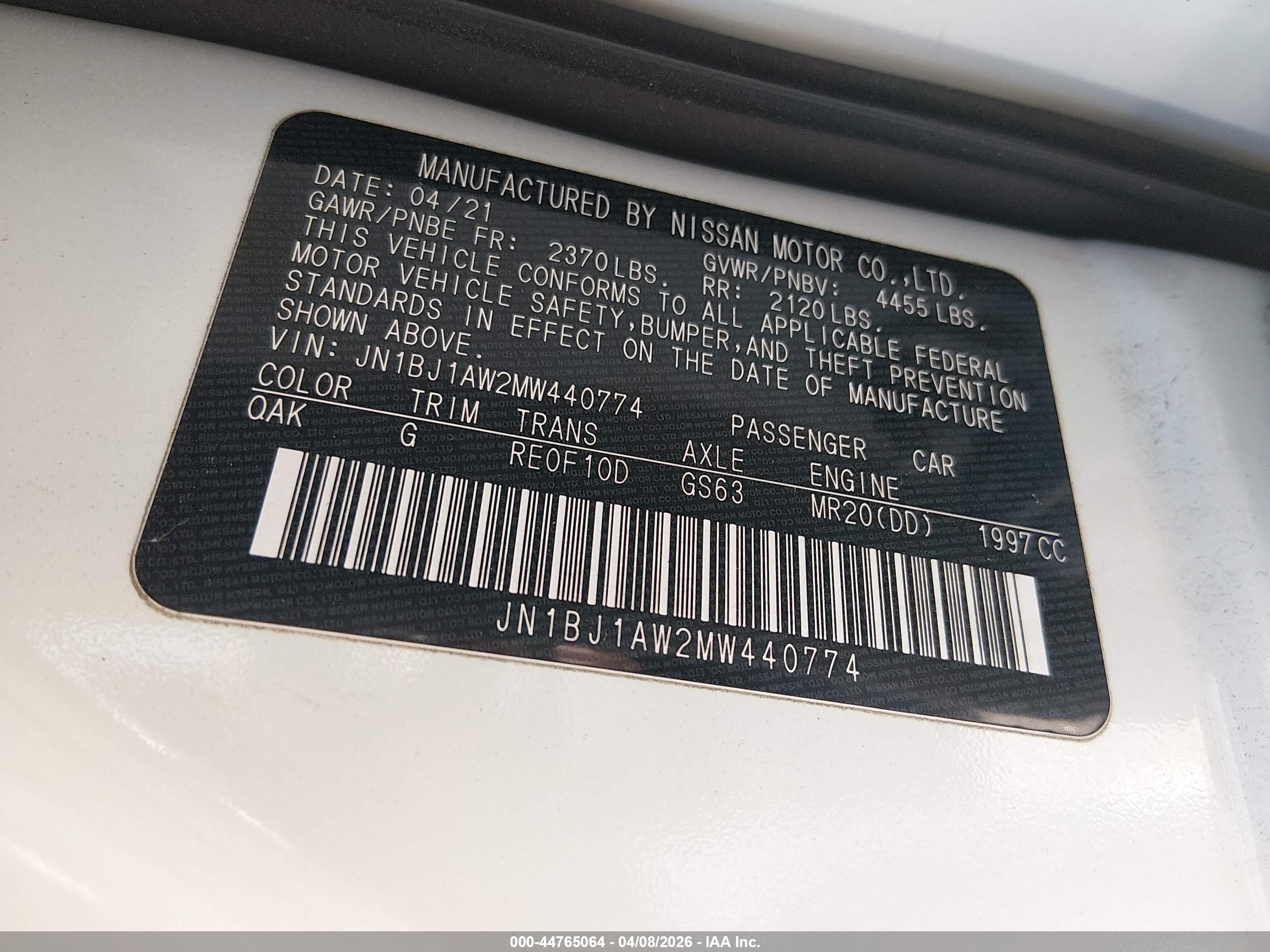 NISSAN ROGUE image 9