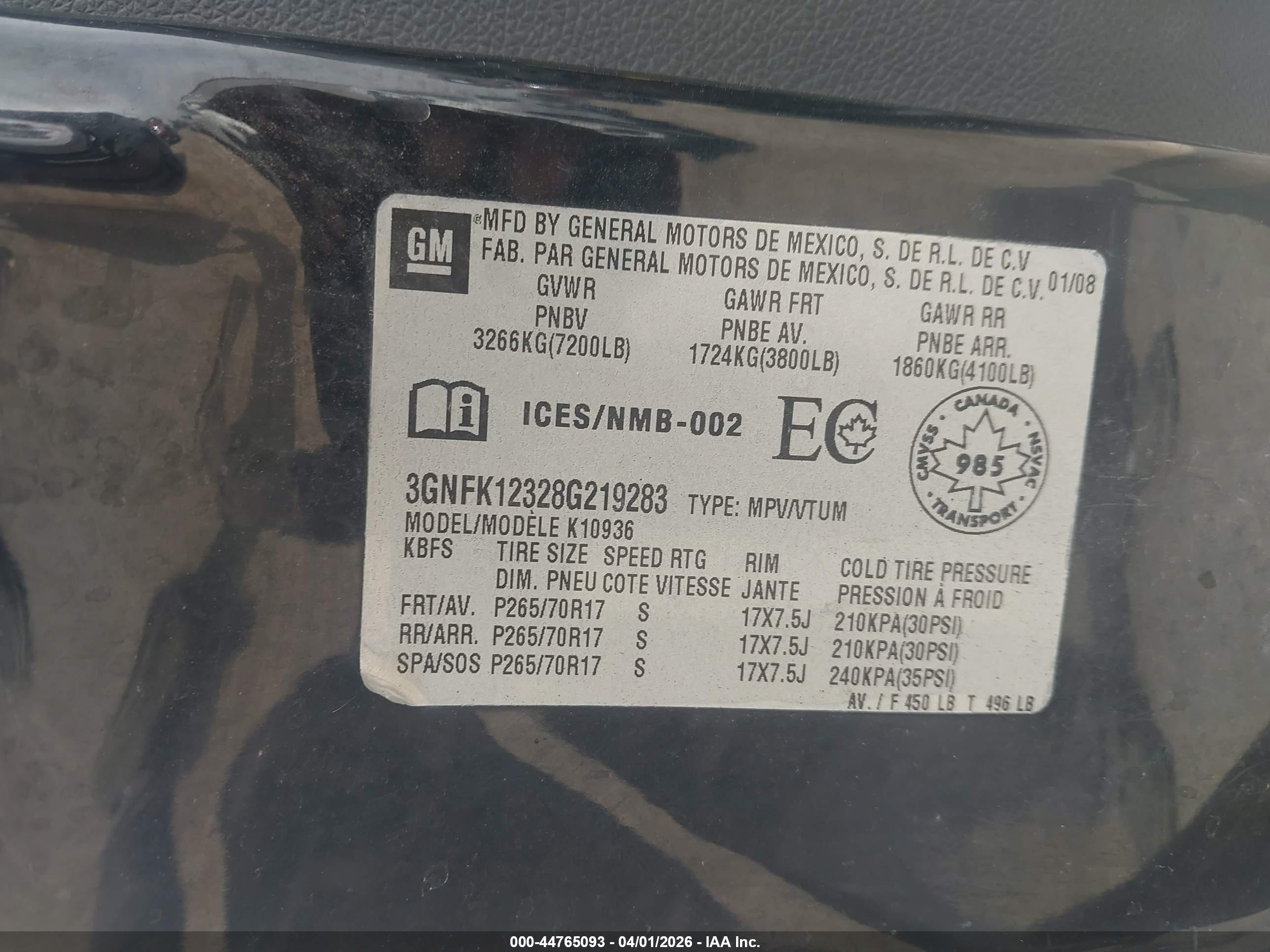 CHEVROLET AVALANCHE image 9