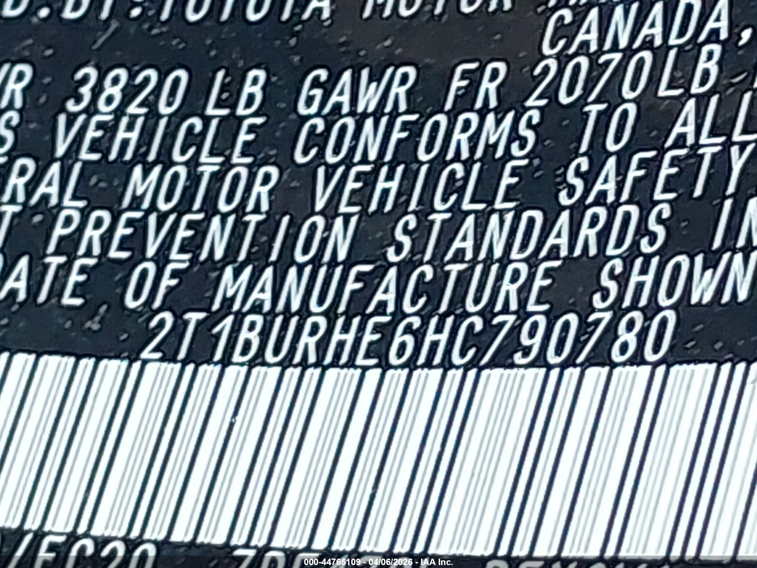 TOYOTA COROLLA image 9