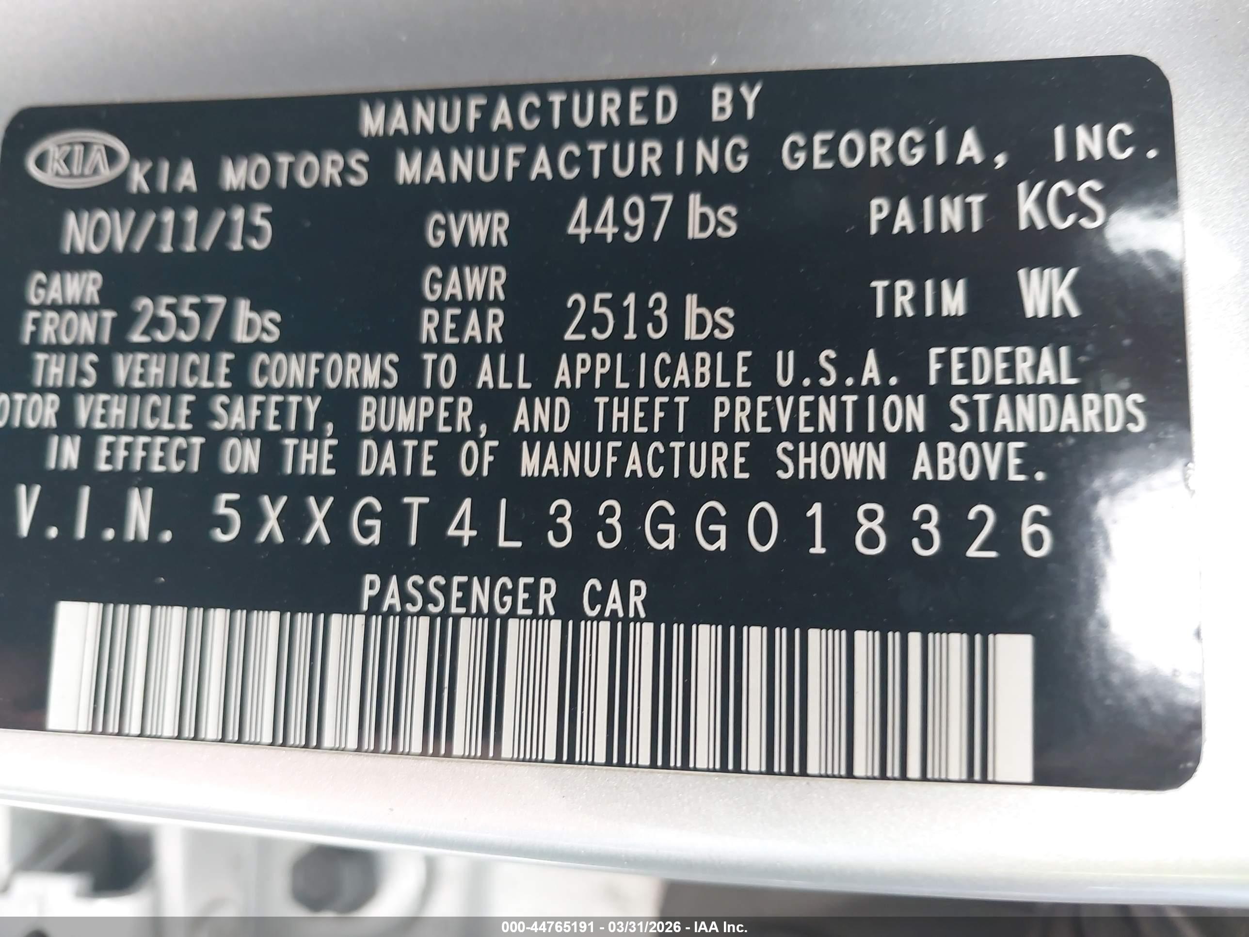 KIA OPTIMA image 9