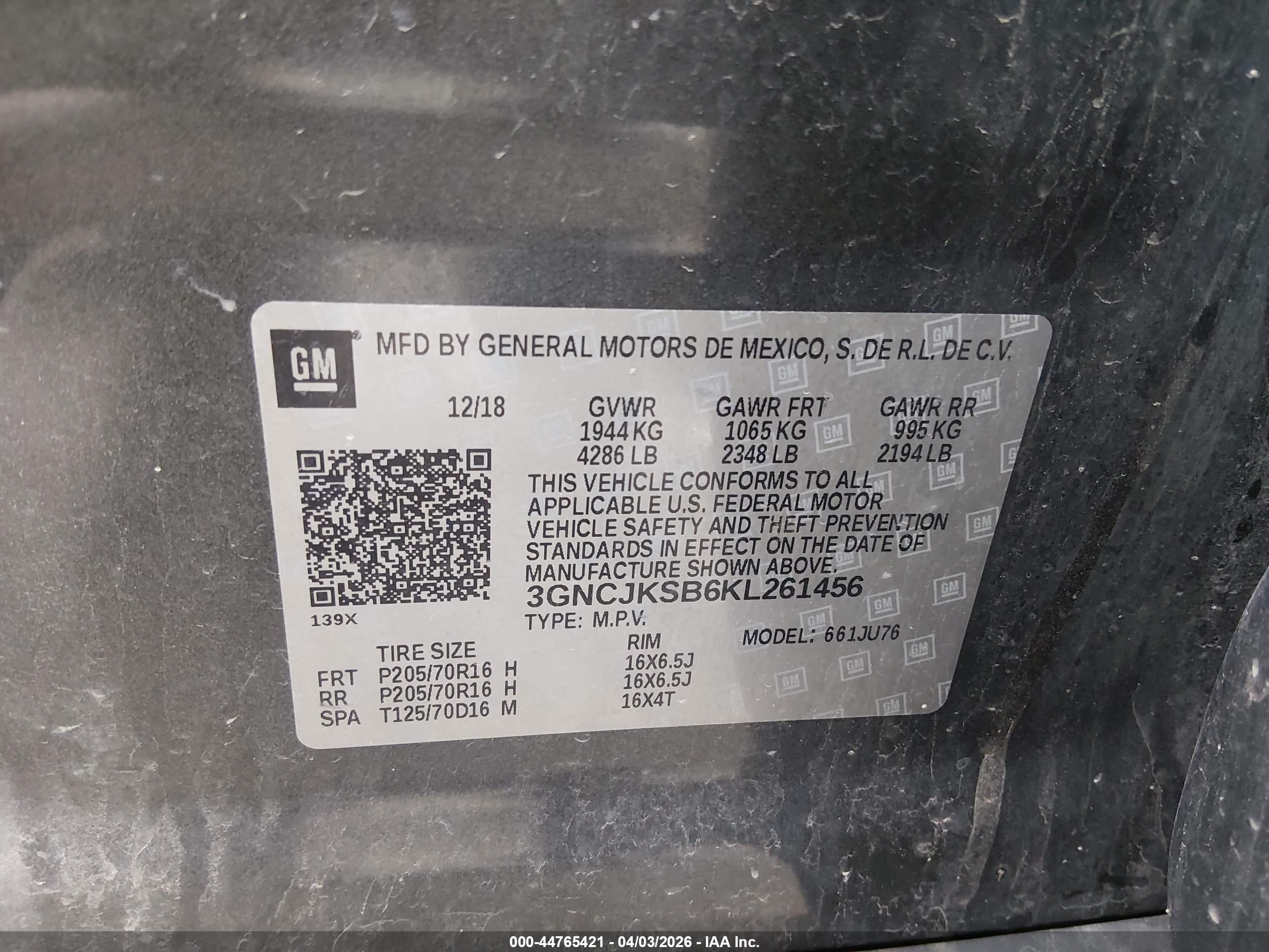 CHEVROLET TRAX image 9