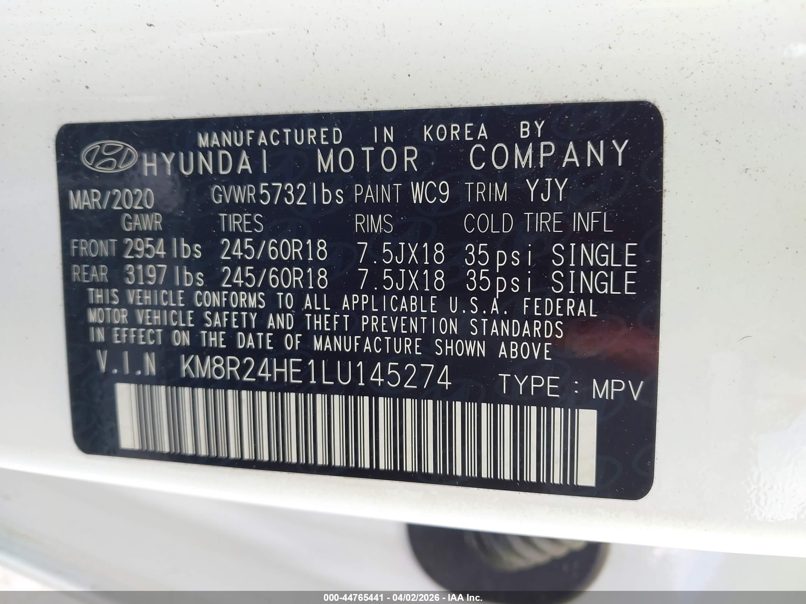 HYUNDAI PALISADE image 9