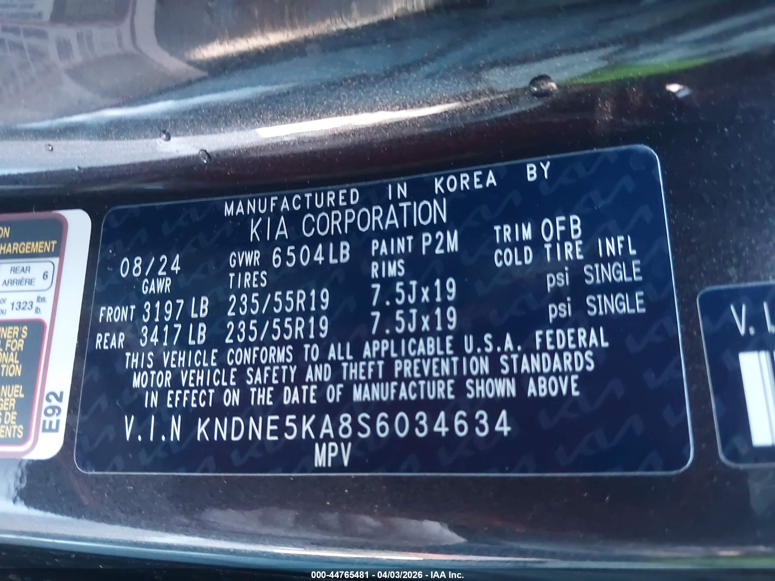 KIA CARNIVAL image 9