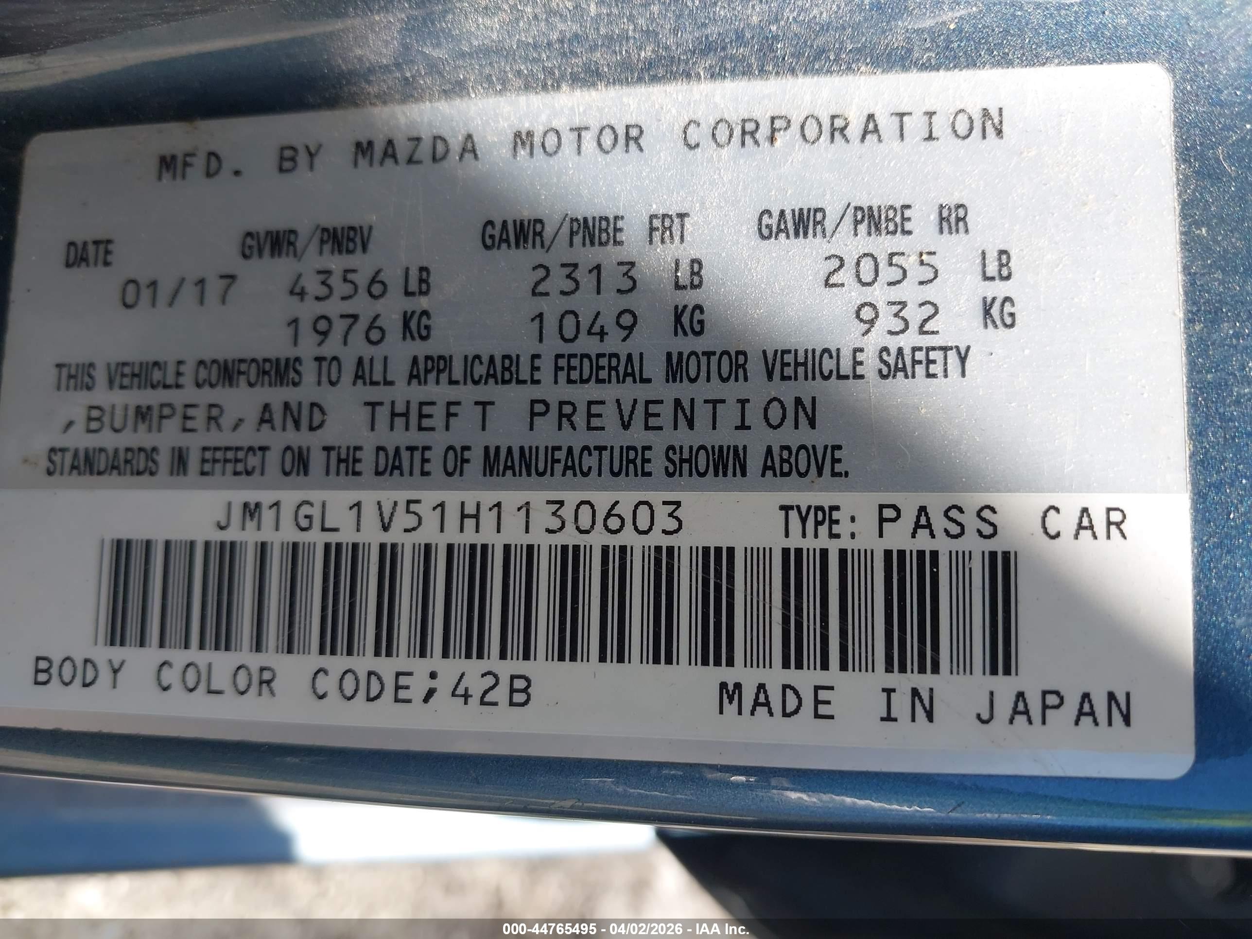MAZDA MAZDA6 image 9