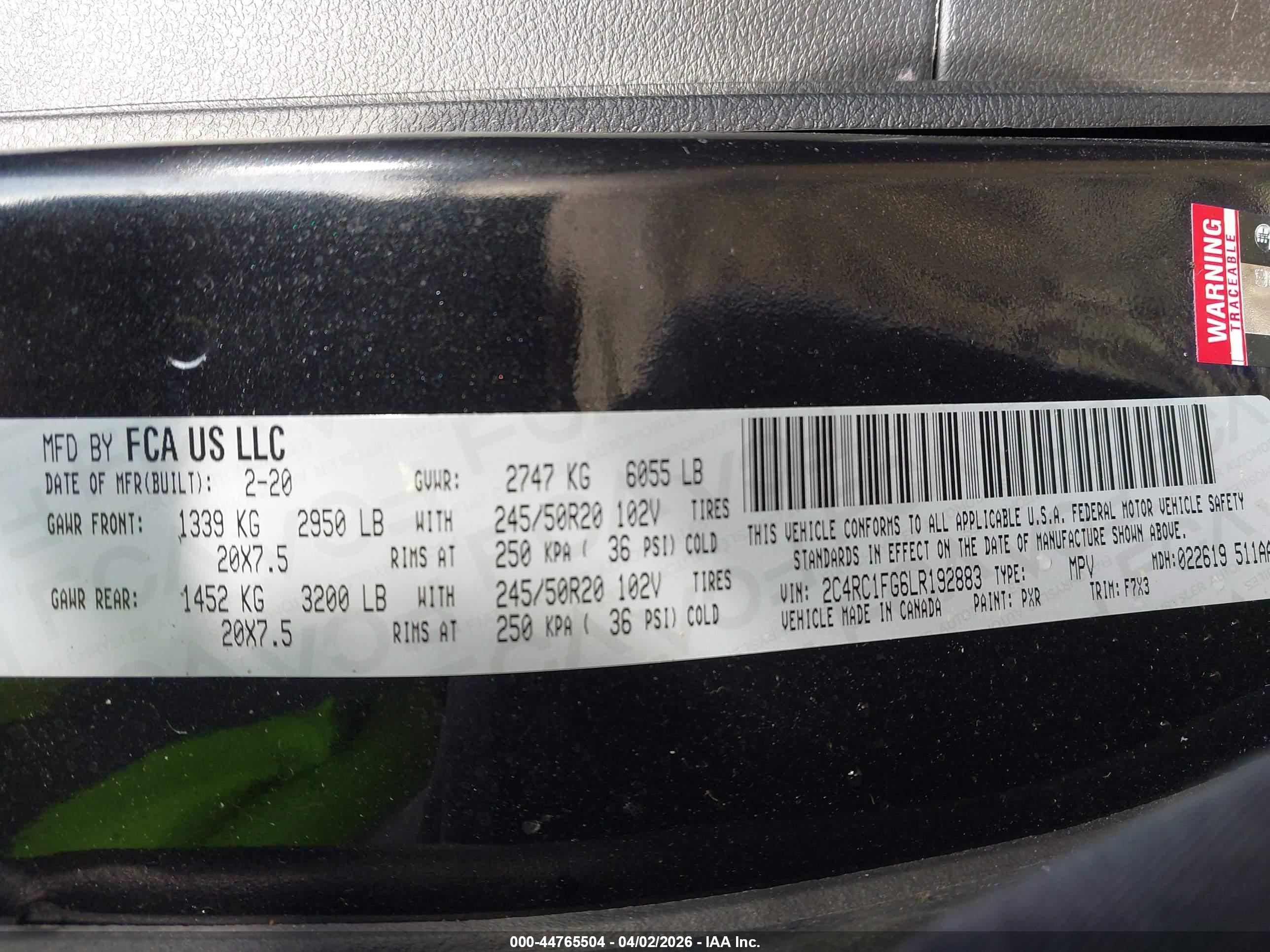 CHRYSLER PACIFICA image 9