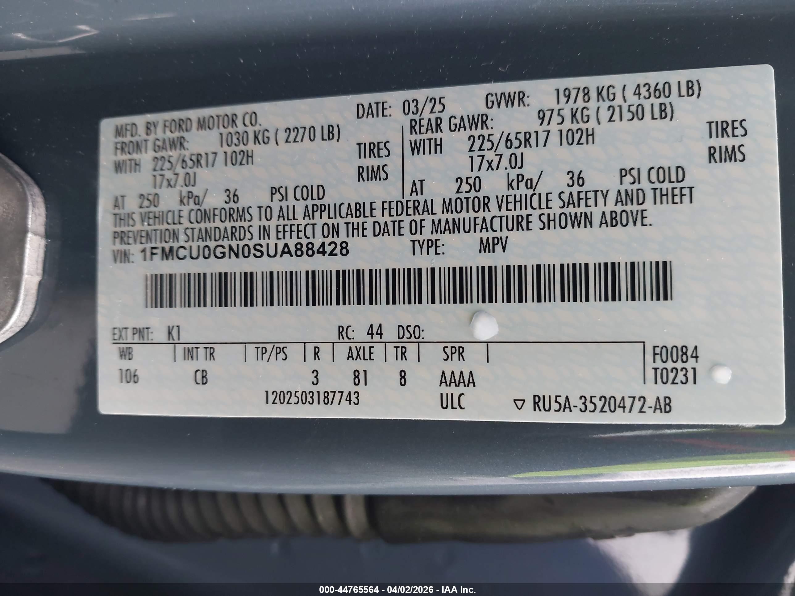 FORD ESCAPE image 9
