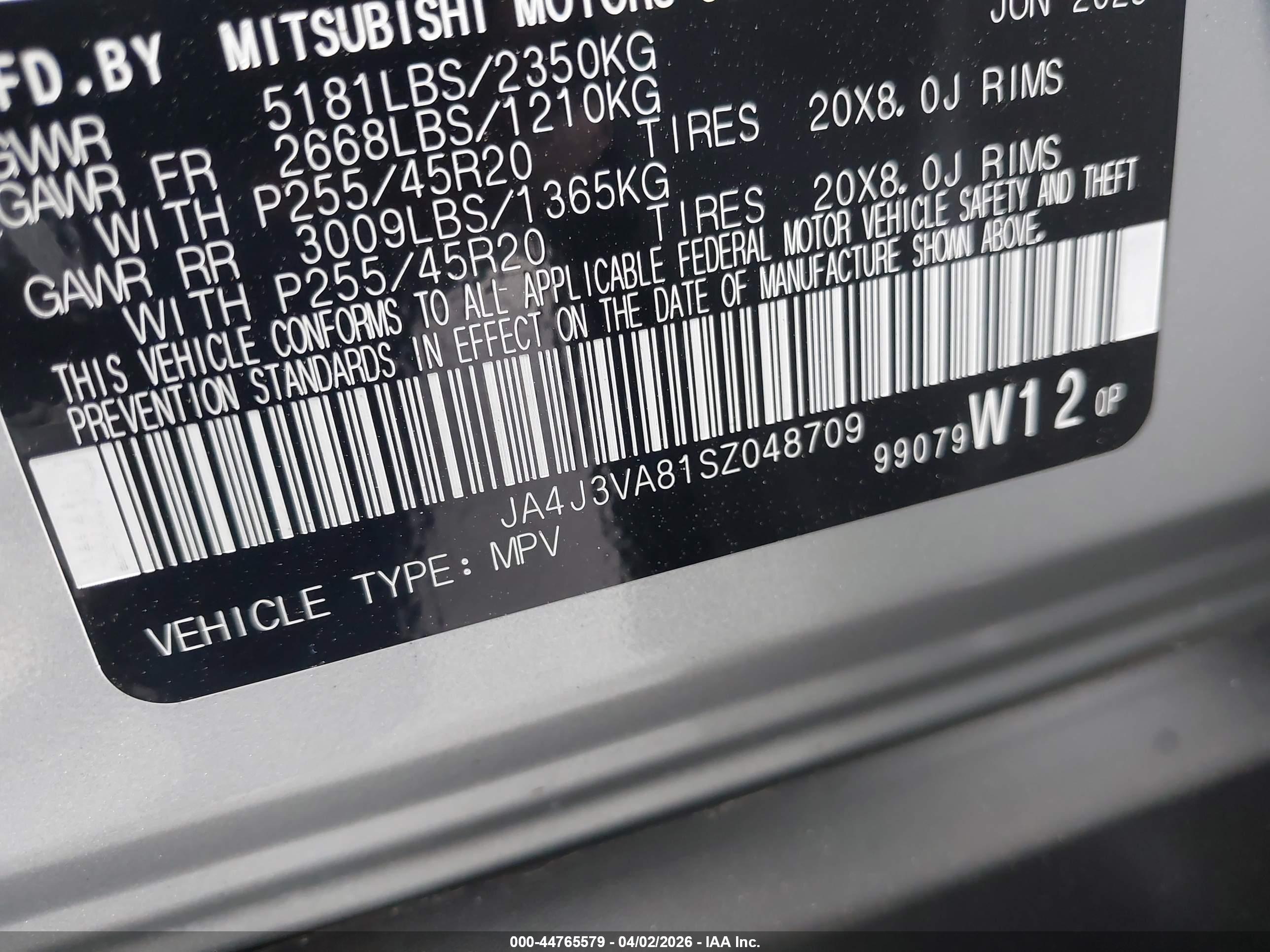 MITSUBISHI OUTLANDER image 9