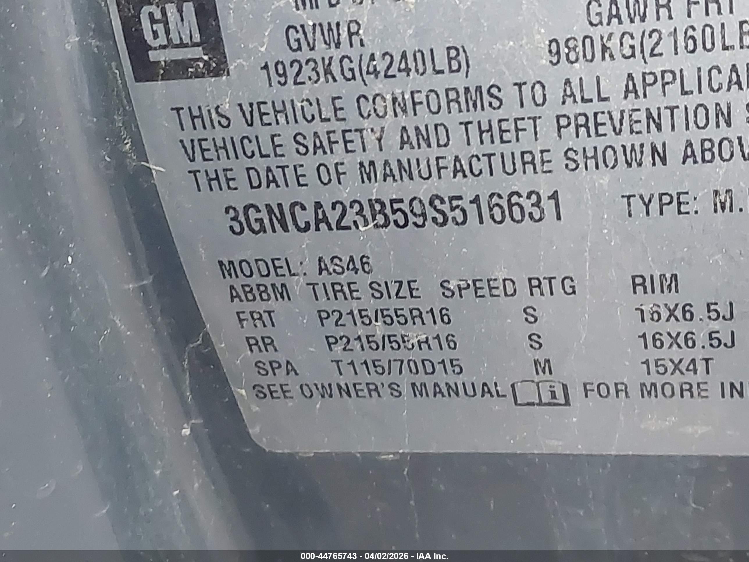 CHEVROLET HHR image 9
