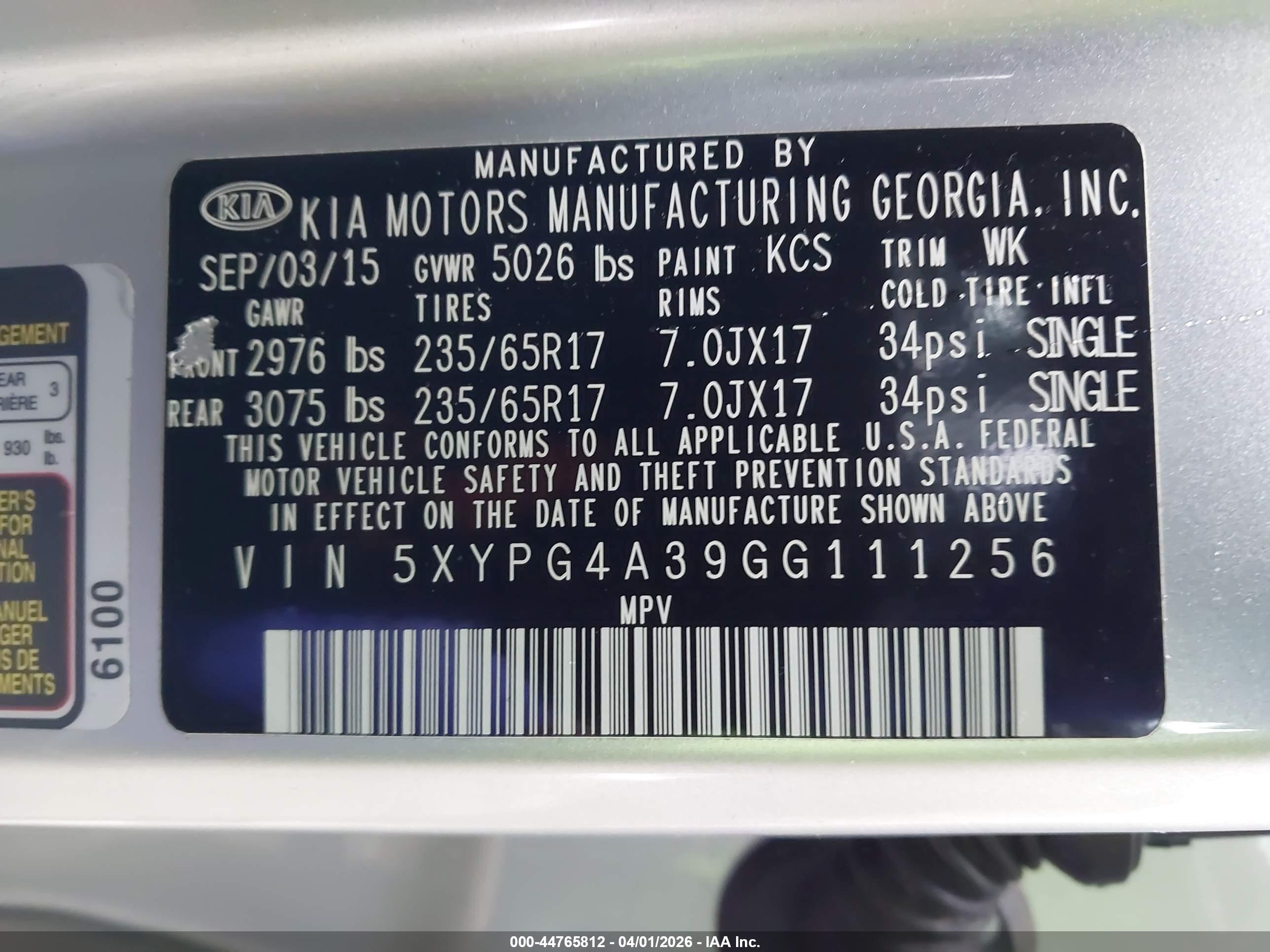 KIA SORENTO image 9