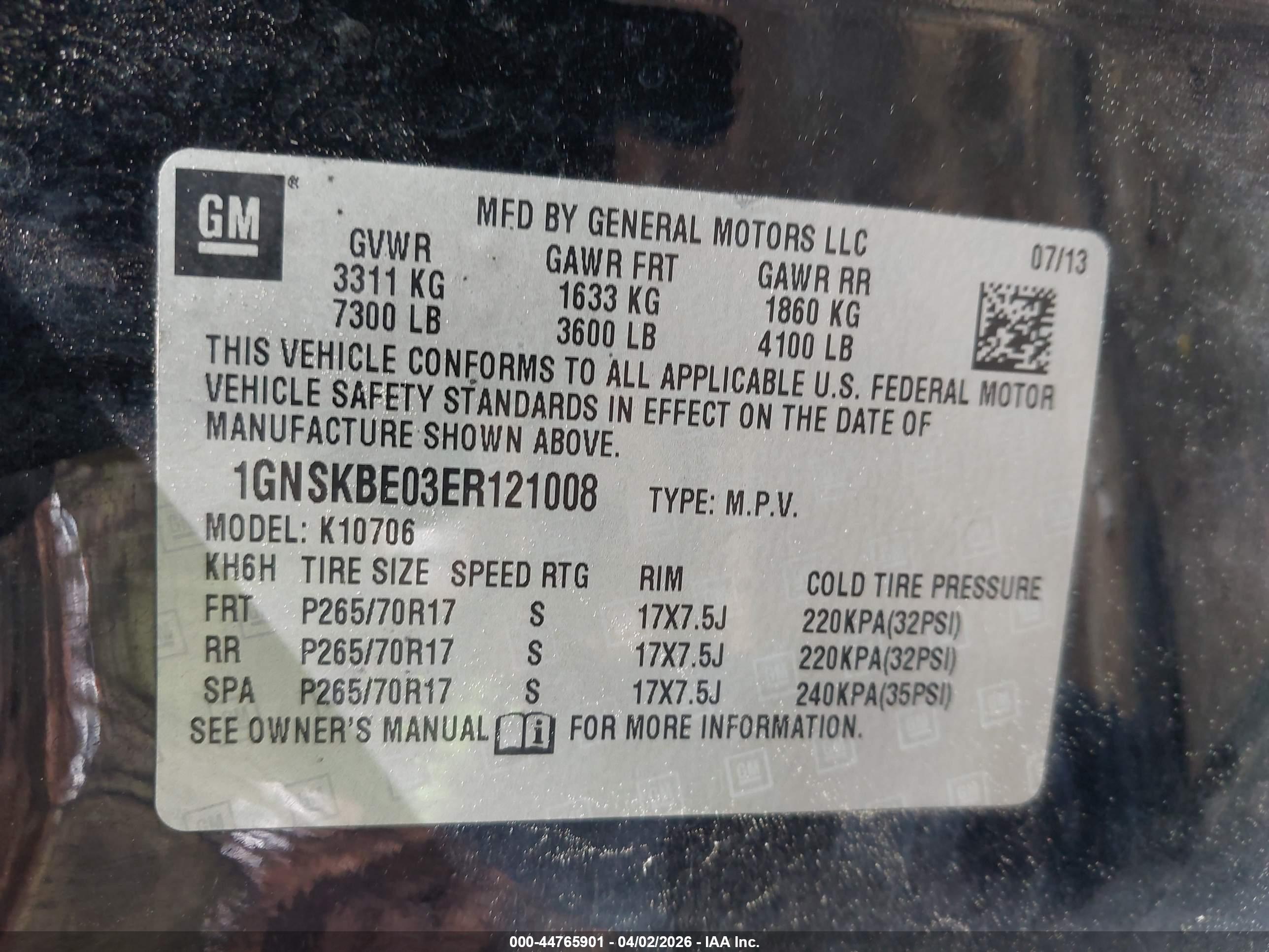 CHEVROLET TAHOE image 9