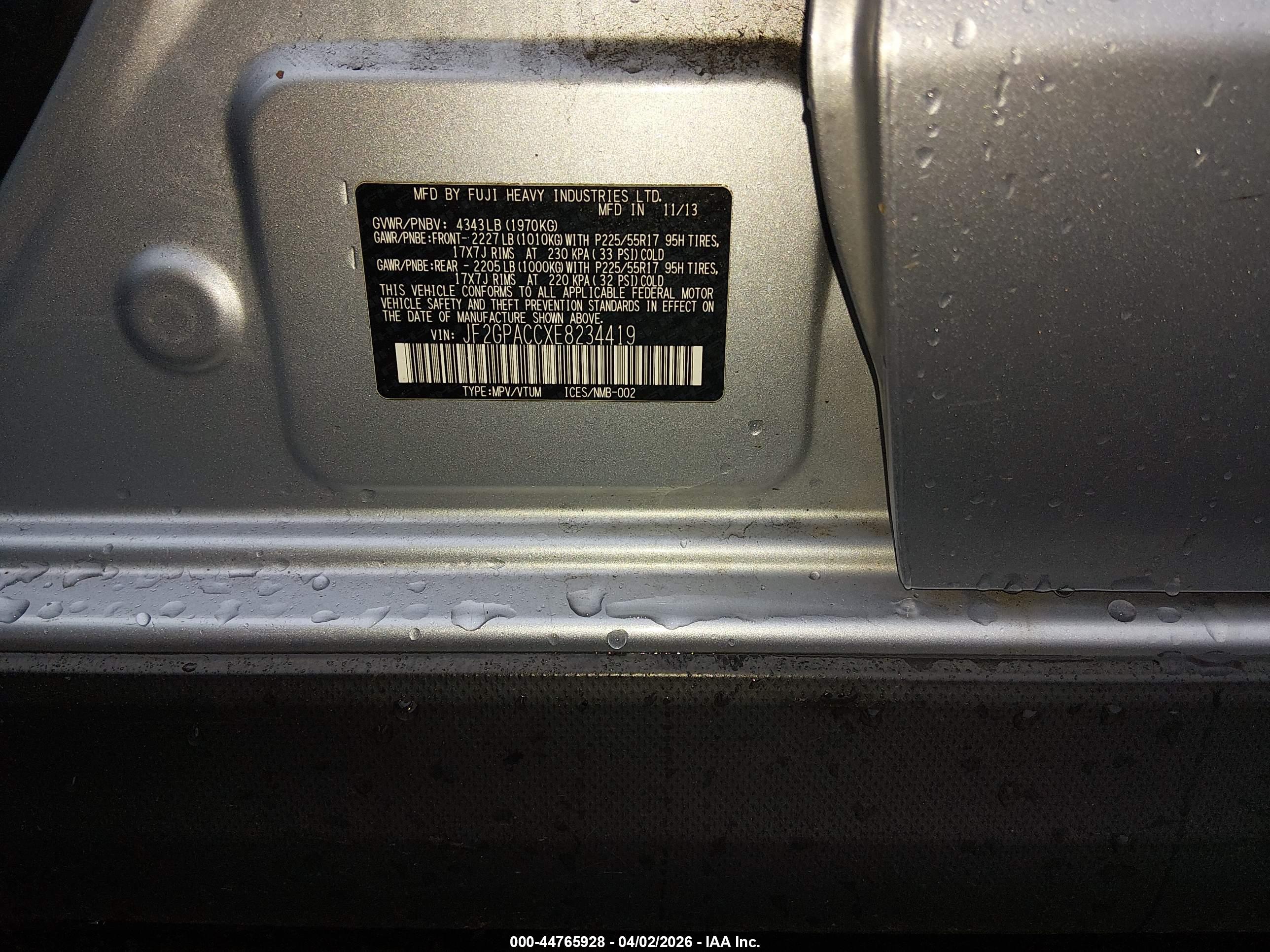 SUBARU XV image 9