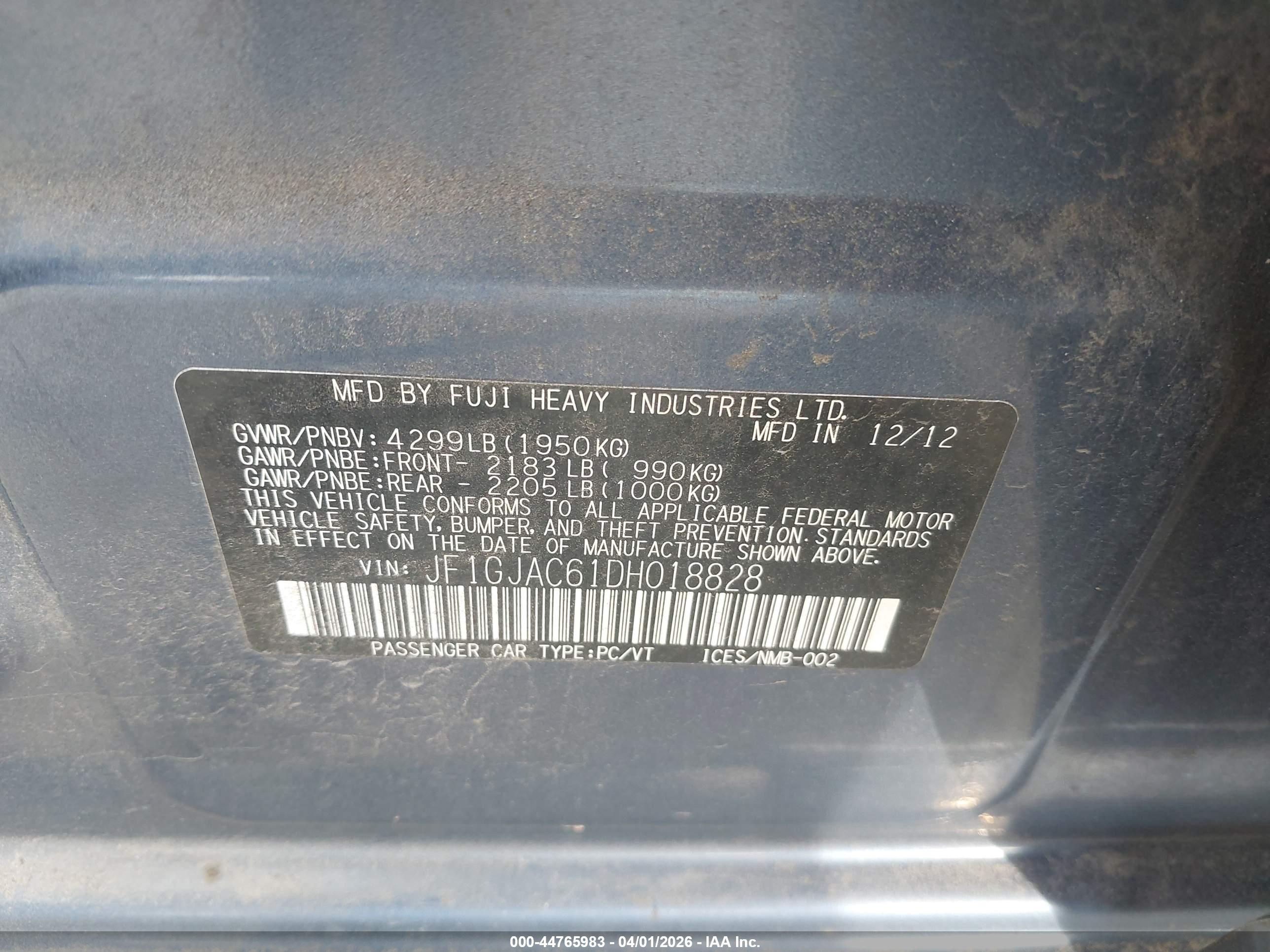 SUBARU IMPREZA image 9
