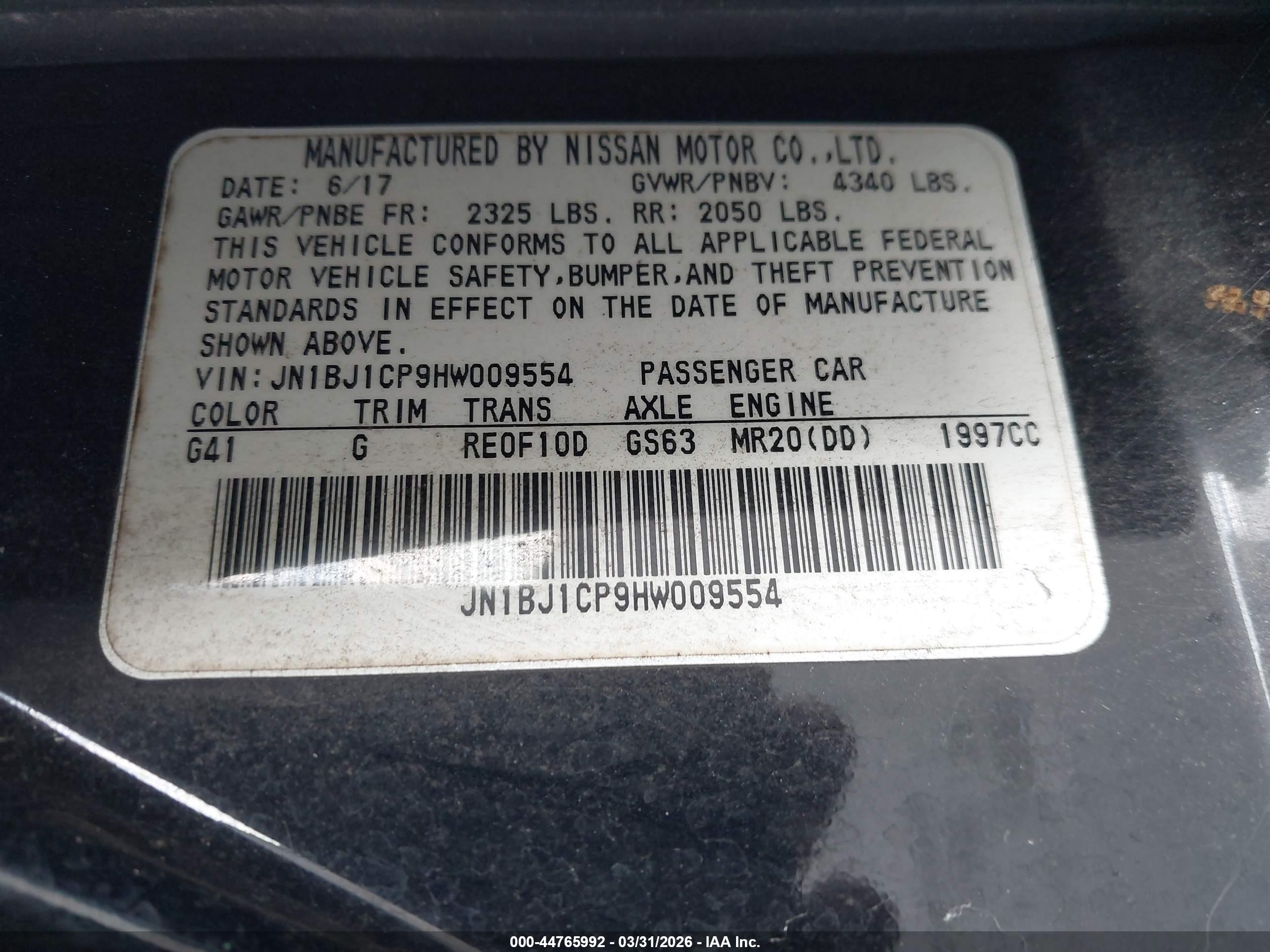 NISSAN ROGUE image 9